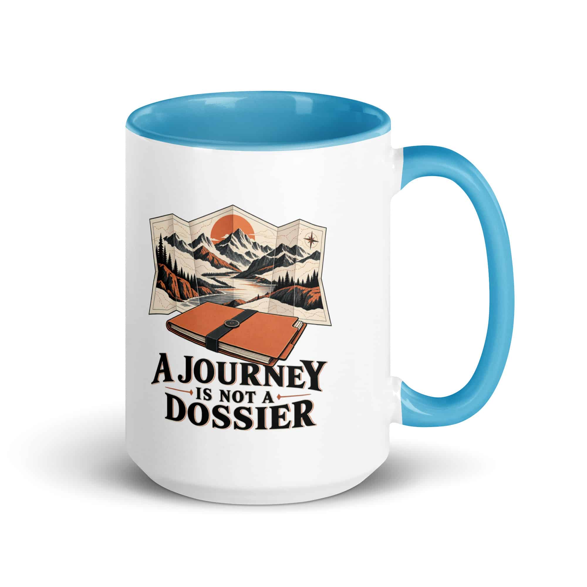 Color Inside Coffee Mug: A journey is not a dossier