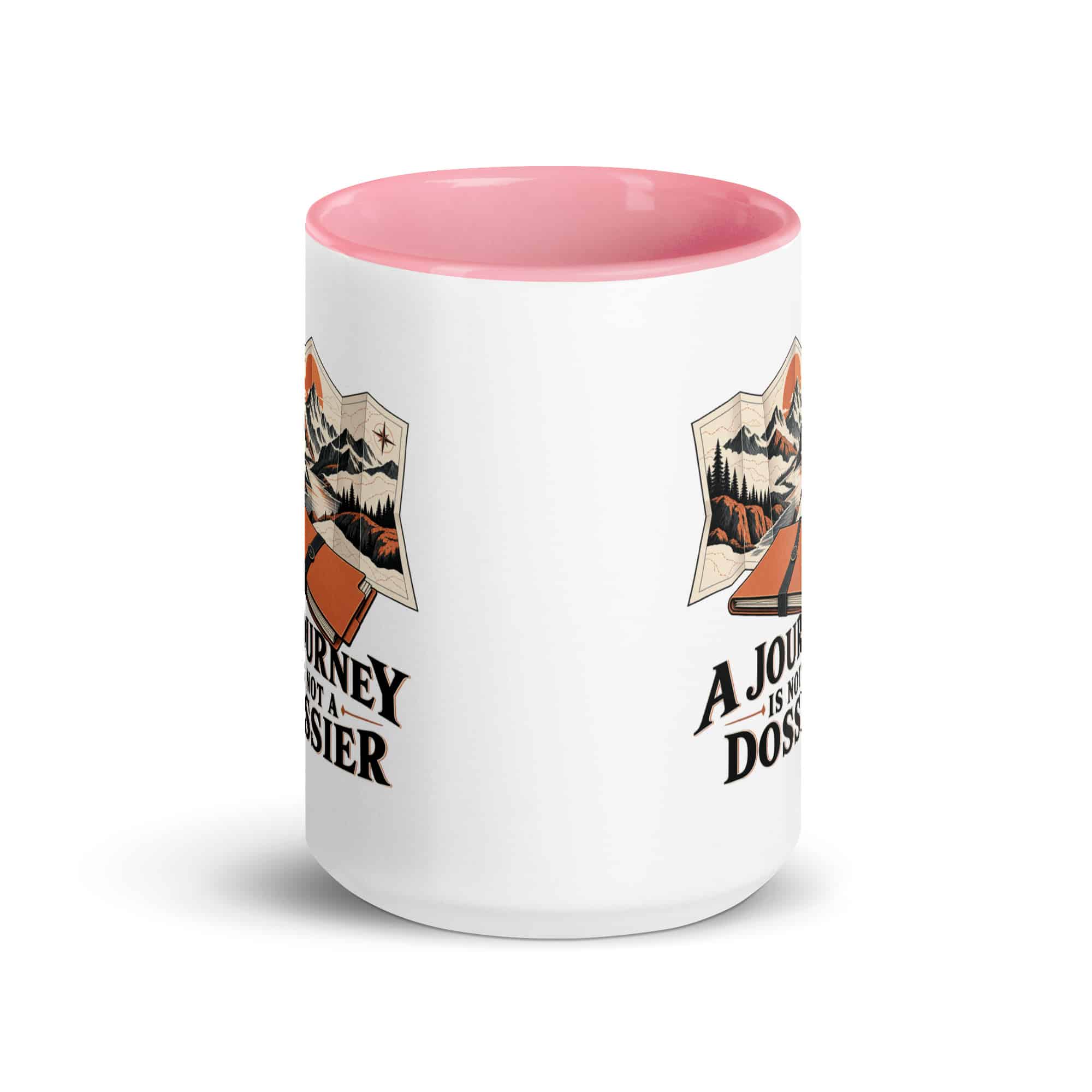 Color Inside Coffee Mug: A journey is not a dossier