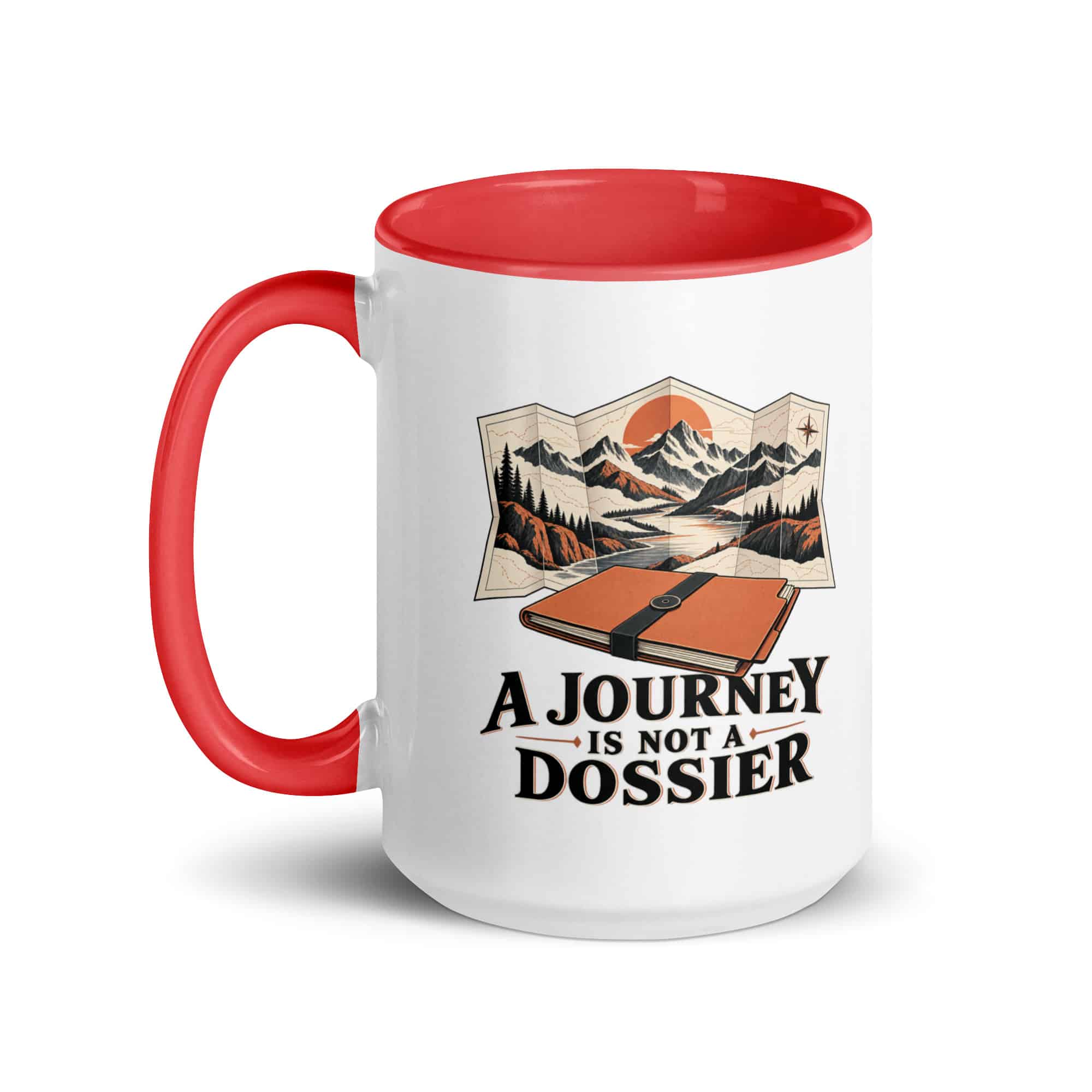 Color Inside Coffee Mug: A journey is not a dossier