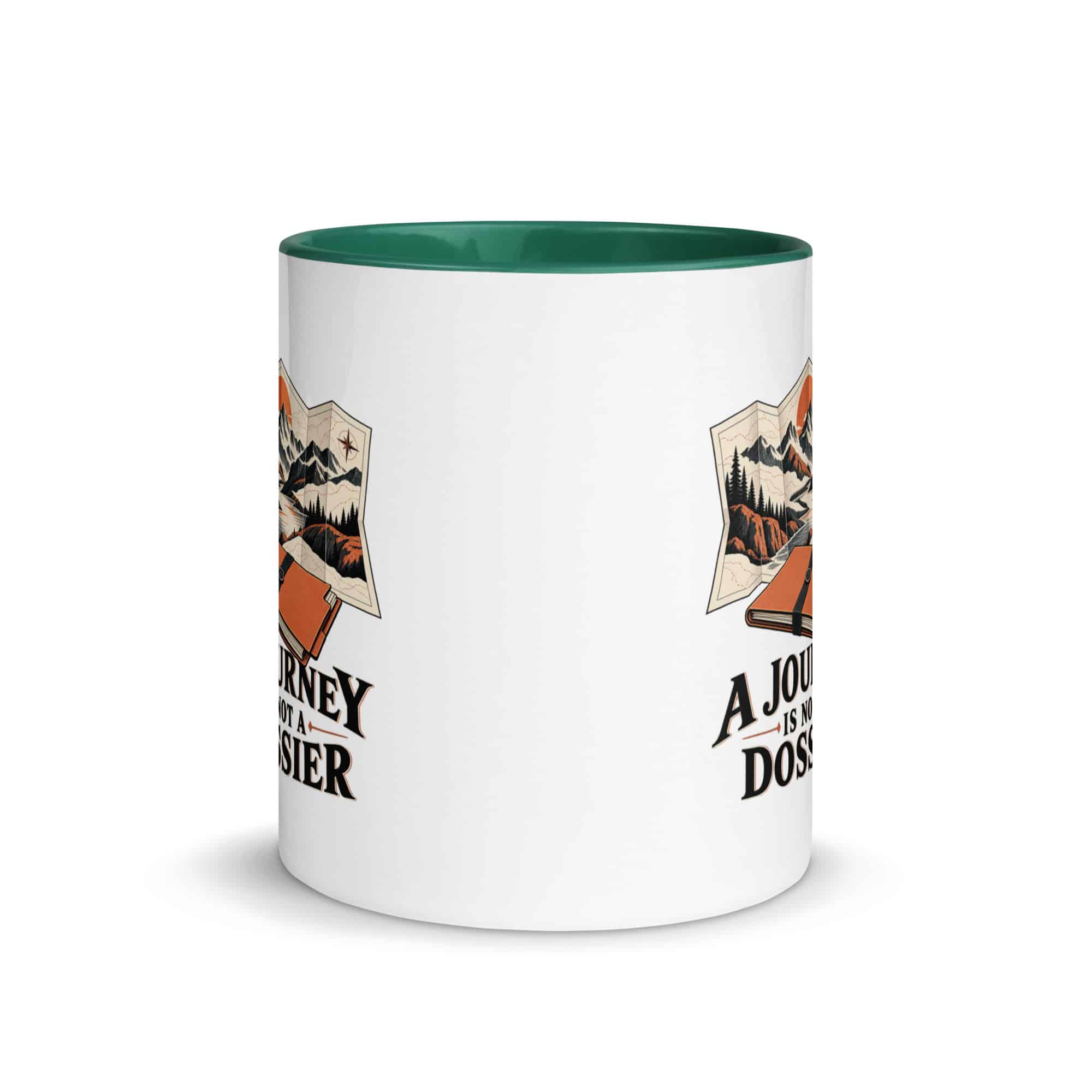 Color Inside Coffee Mug: A journey is not a dossier