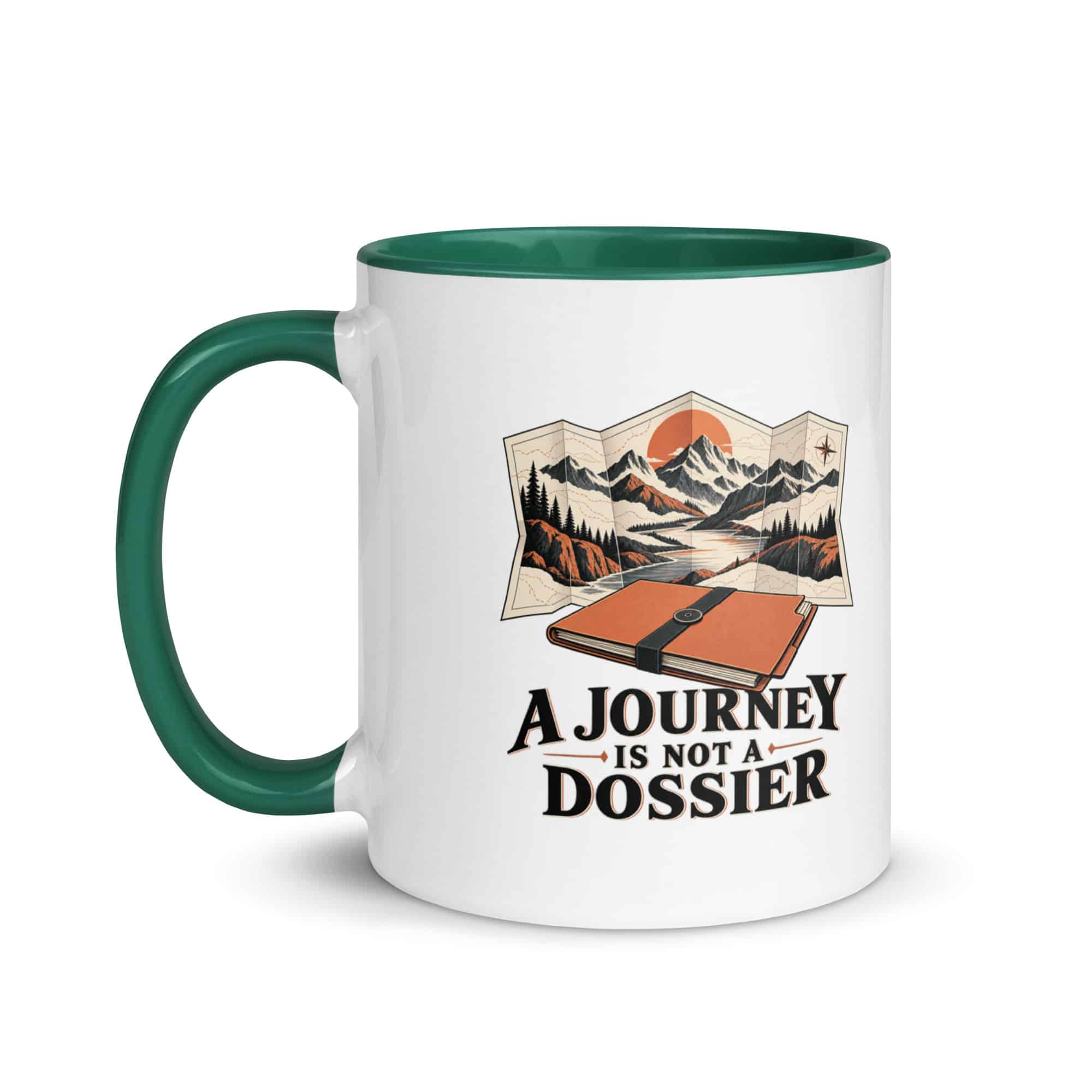 Color Inside Coffee Mug: A journey is not a dossier