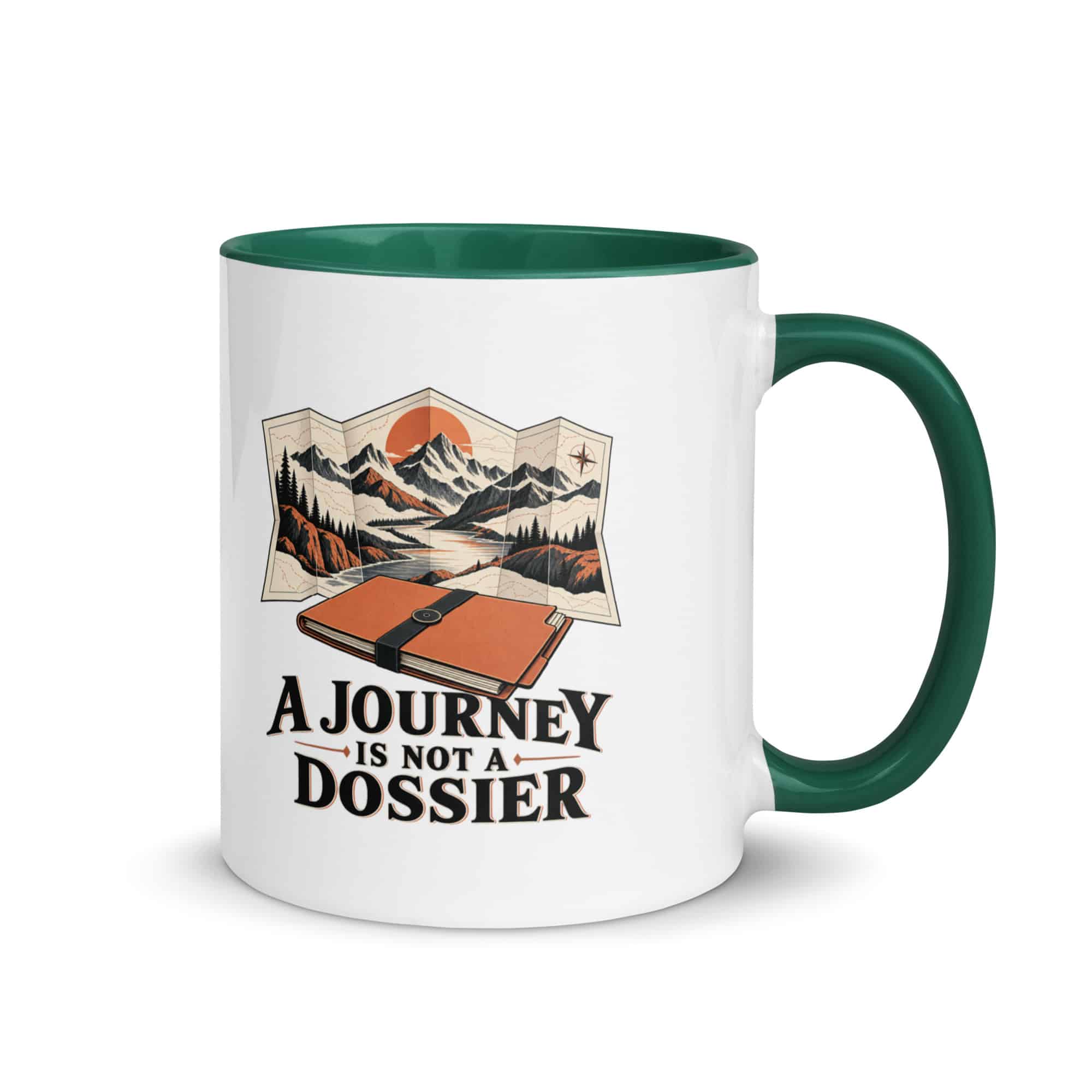 Color Inside Coffee Mug: A journey is not a dossier