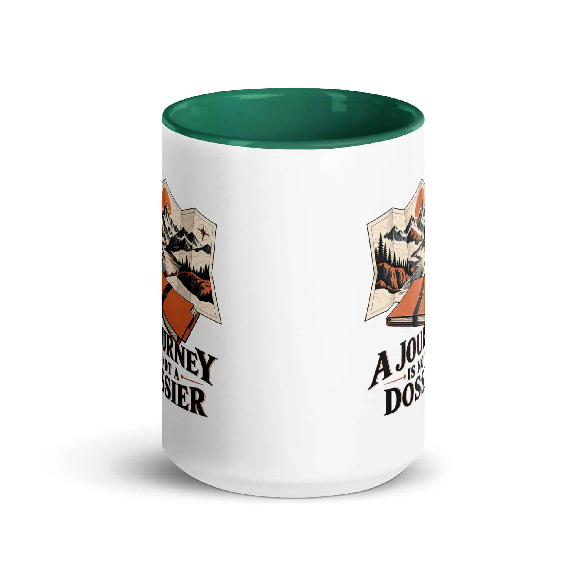 Color Inside Coffee Mug: A journey is not a dossier