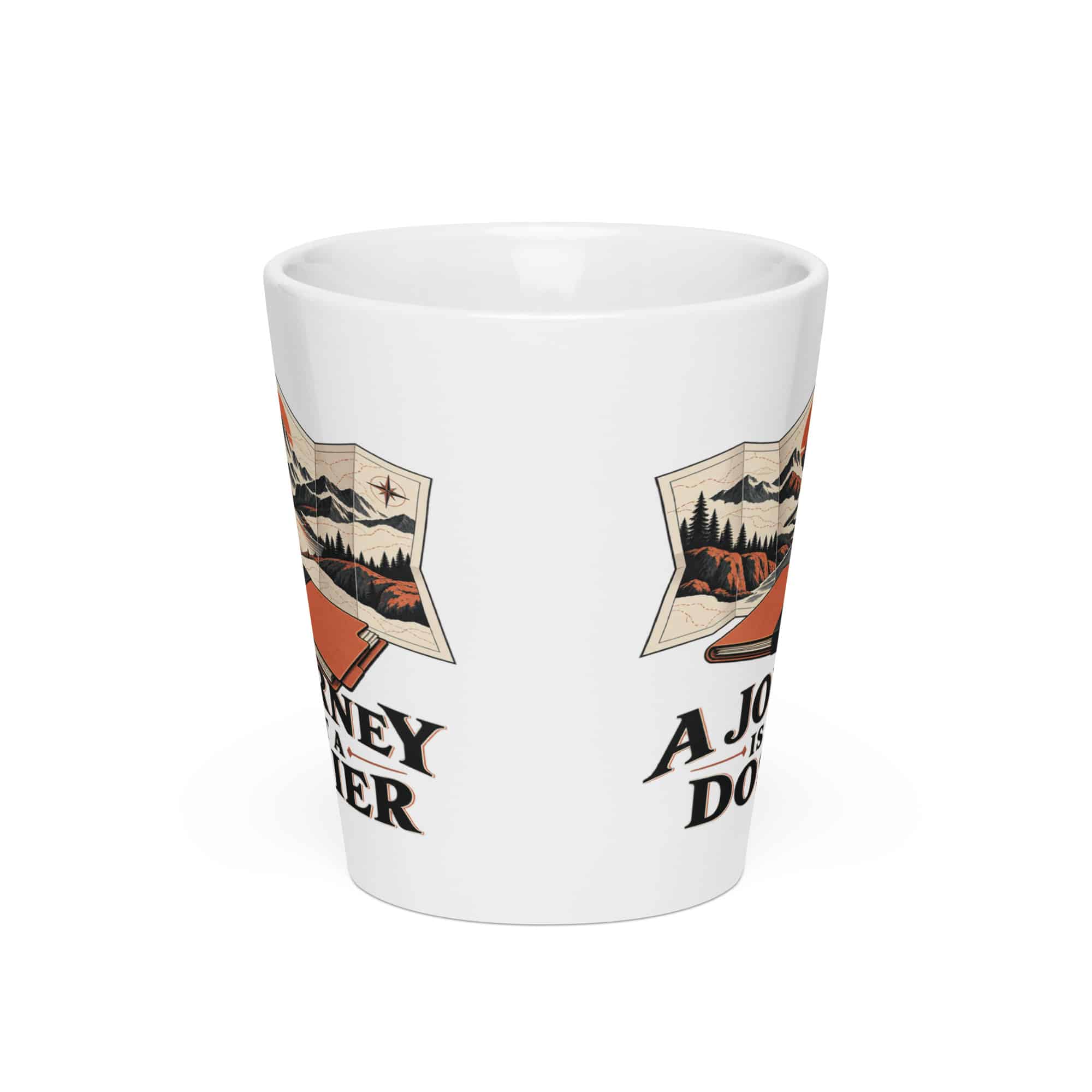 Latte Mug: A journey is not a dossier