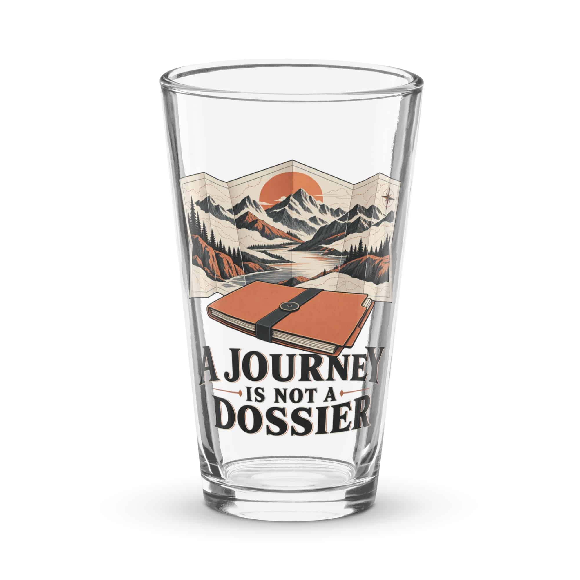 Pint Glass: A journey is not a dossier