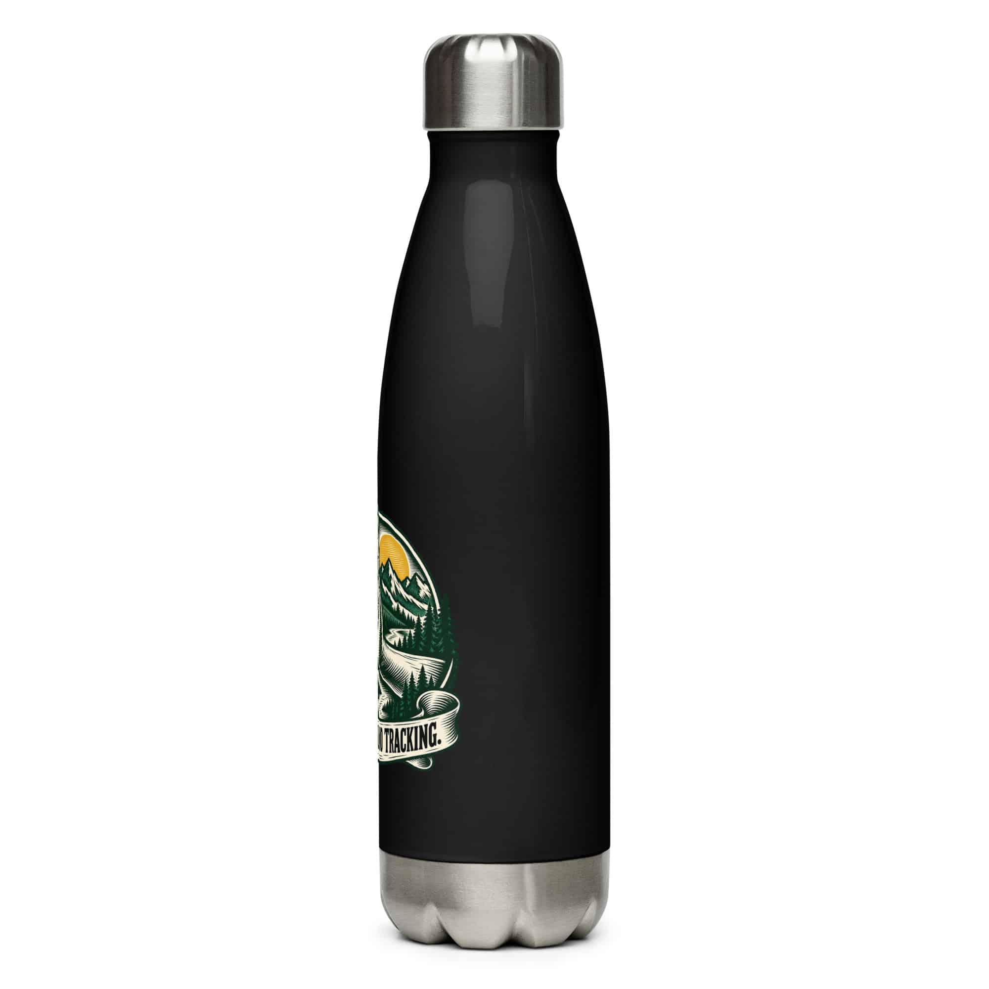 Stainless Steel Water Bottle: No permission. No tracking.
