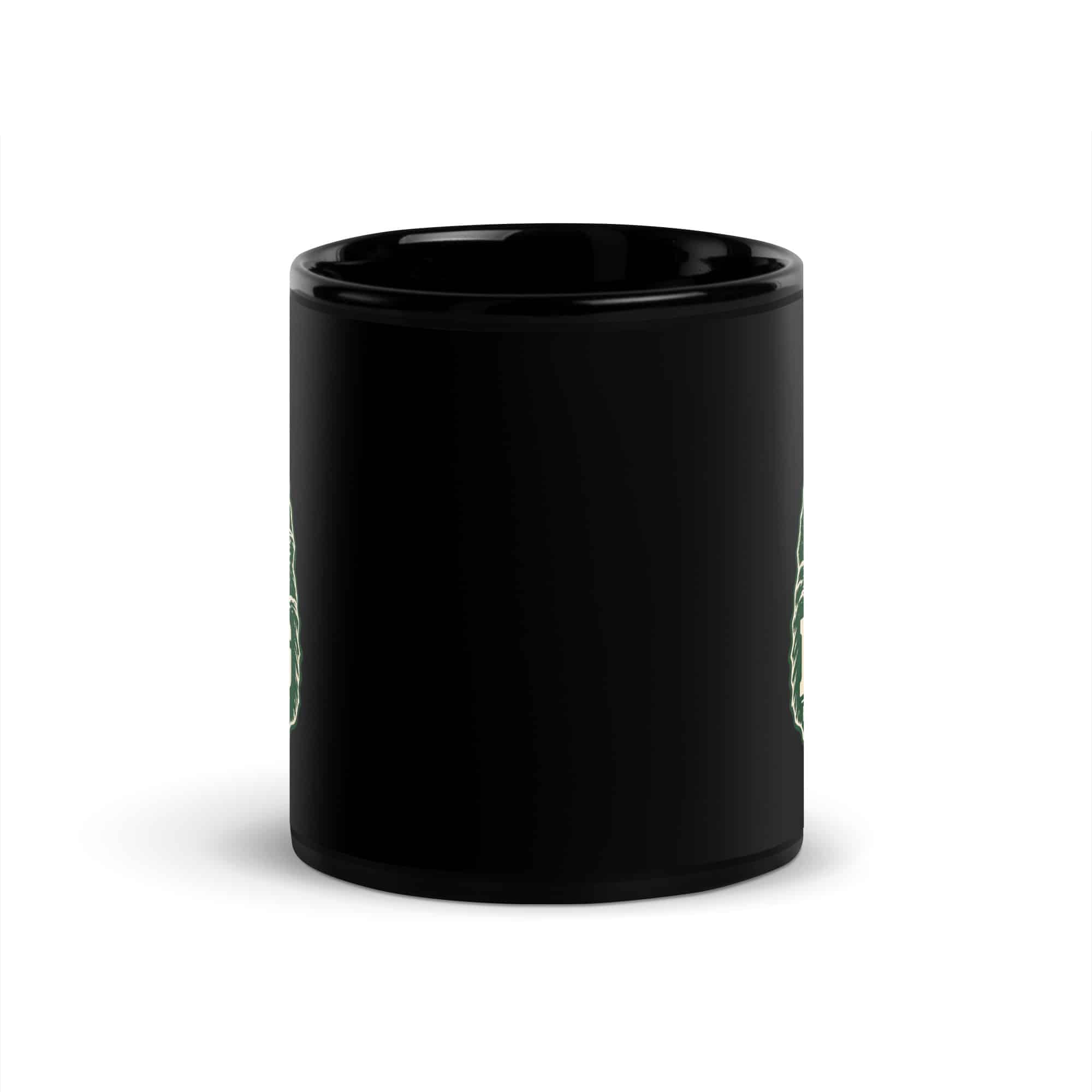 Red River Gorge Black Coffee Mug: RRG, Forest Ink Stamp