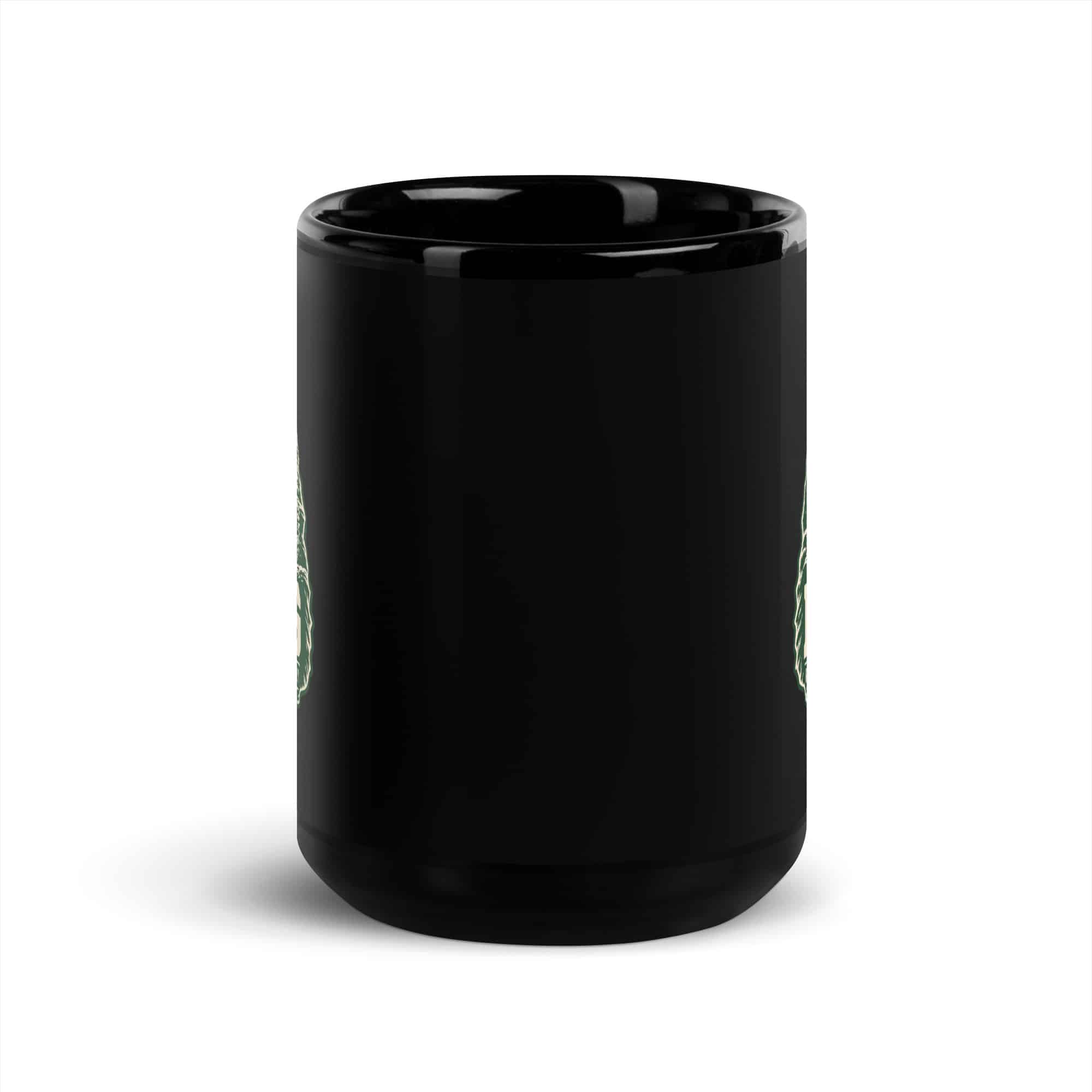 Red River Gorge Black Coffee Mug: RRG, Forest Ink Stamp