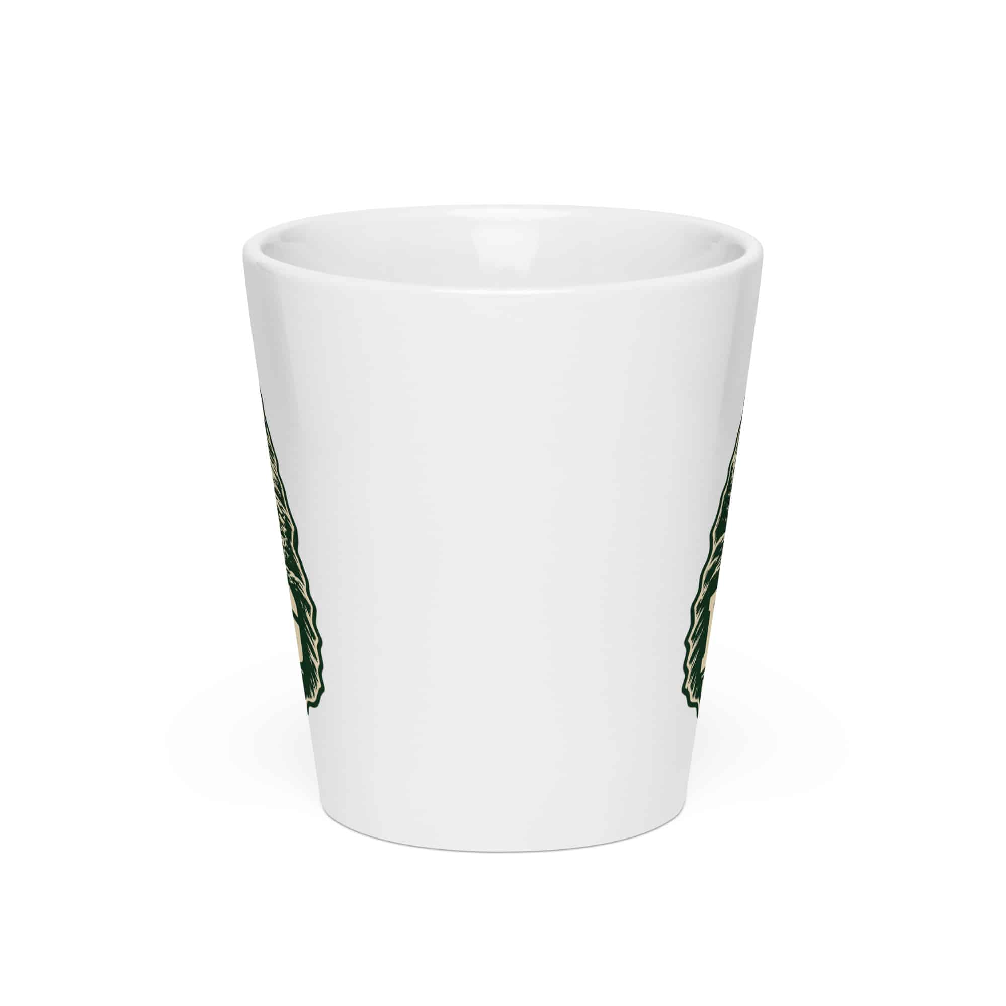 Red River Gorge Latte Mug: RRG, Forest Ink Stamp
