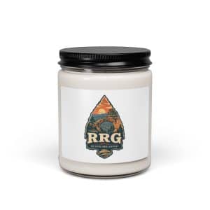 Red River Gorge Soy Wax Candle: RRG, Scenic Shield Badge - 9oz - Main