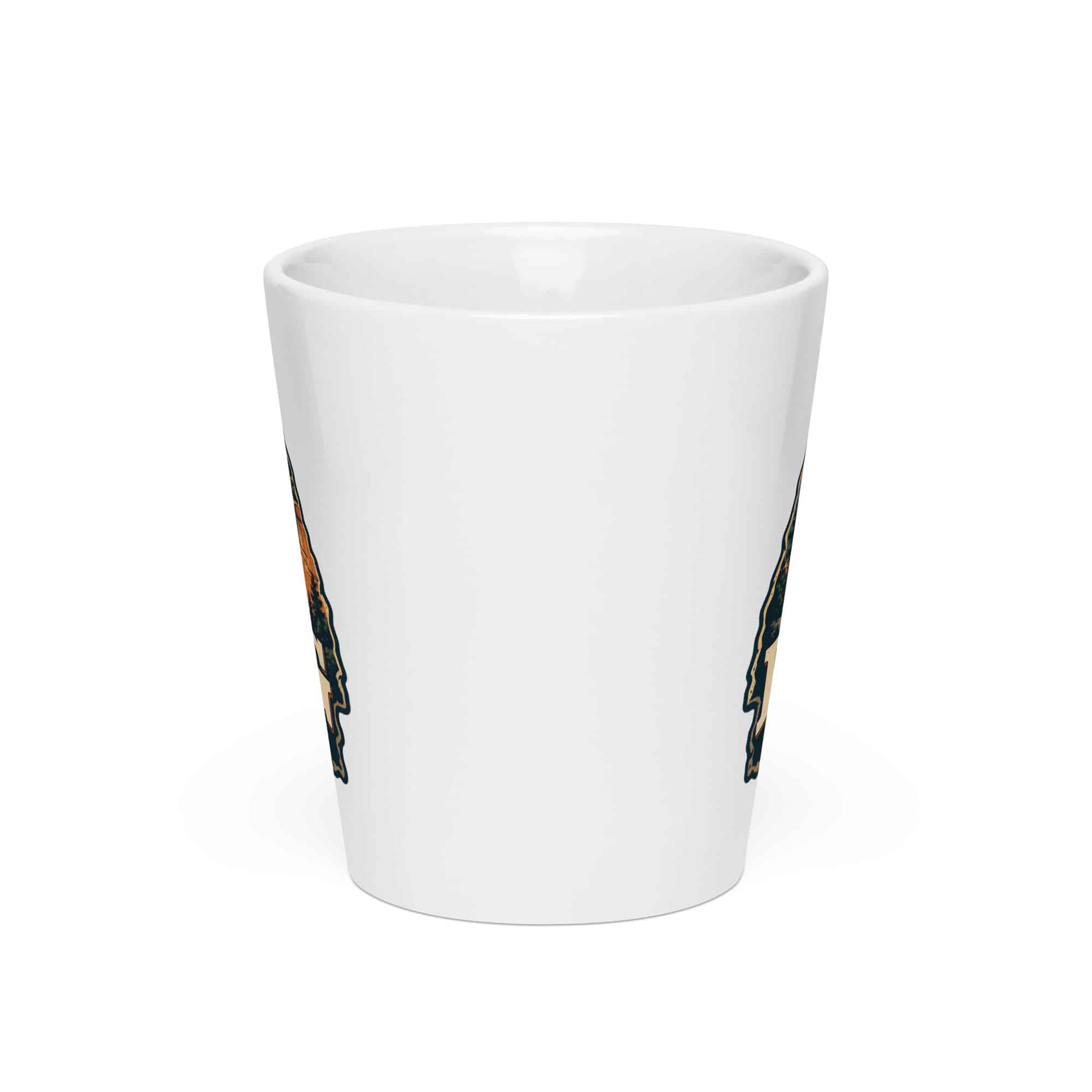 Red River Gorge Latte Mug: RRG, Scenic Shield Badge