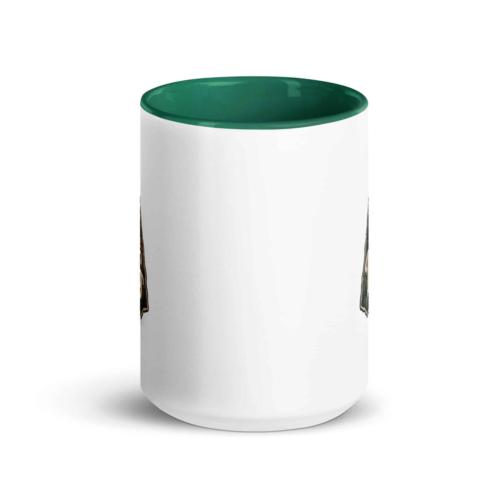 Red River Gorge Color Inside Coffee Mug: RRG, Woodland Scenic Lettering