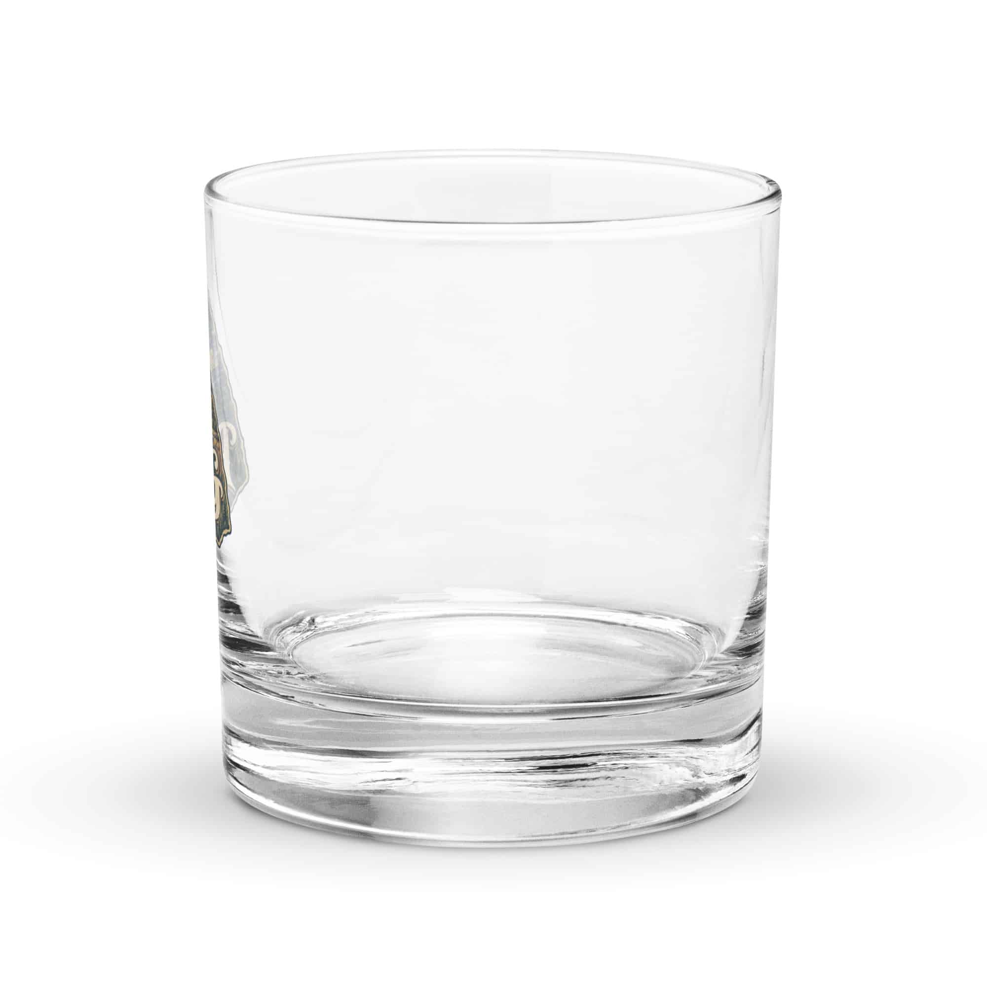 Red River Gorge Rocks Glass: RRG, Woodland Scenic Lettering