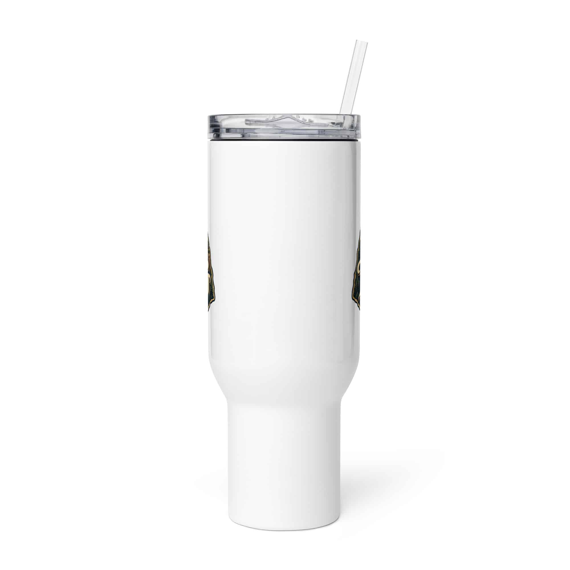 Red River Gorge Travel Mug: RRG, Woodland Scenic Lettering