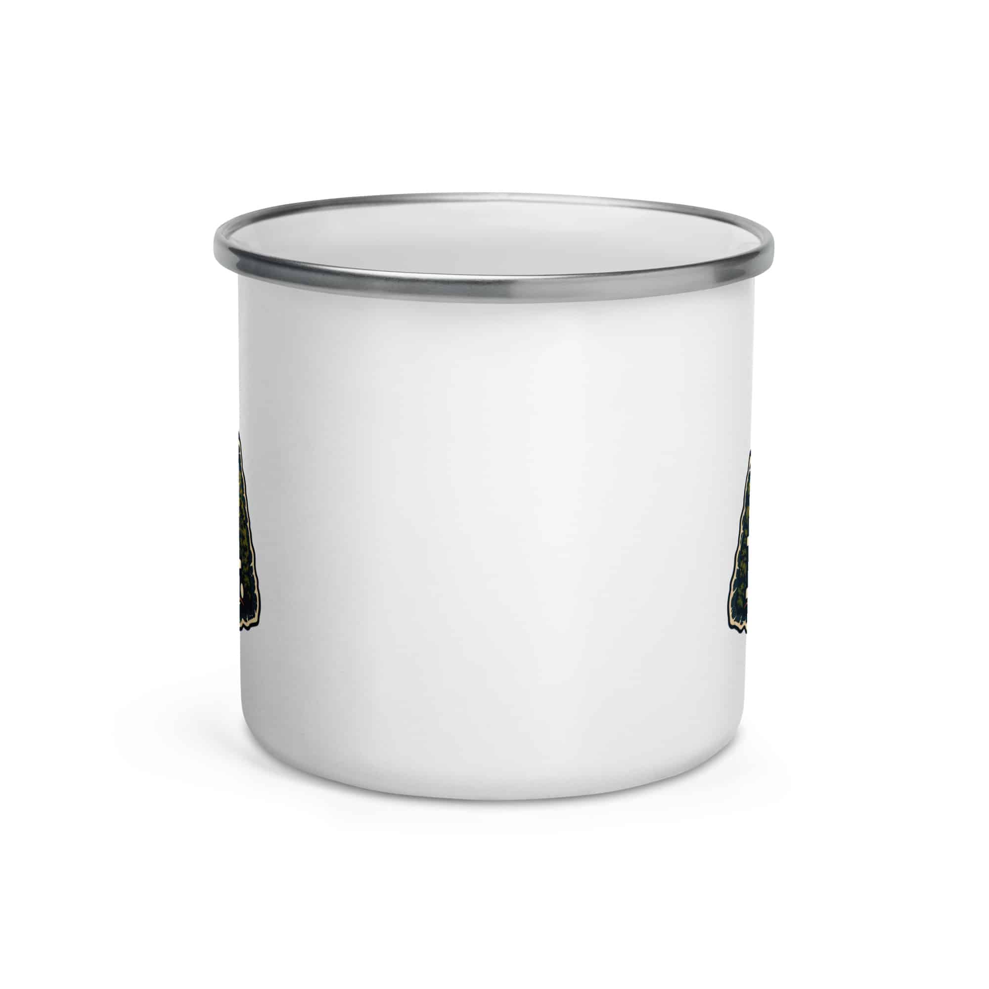 Red River Gorge Enamel Camp Mug: R.R.G, Scenic Shield Badge