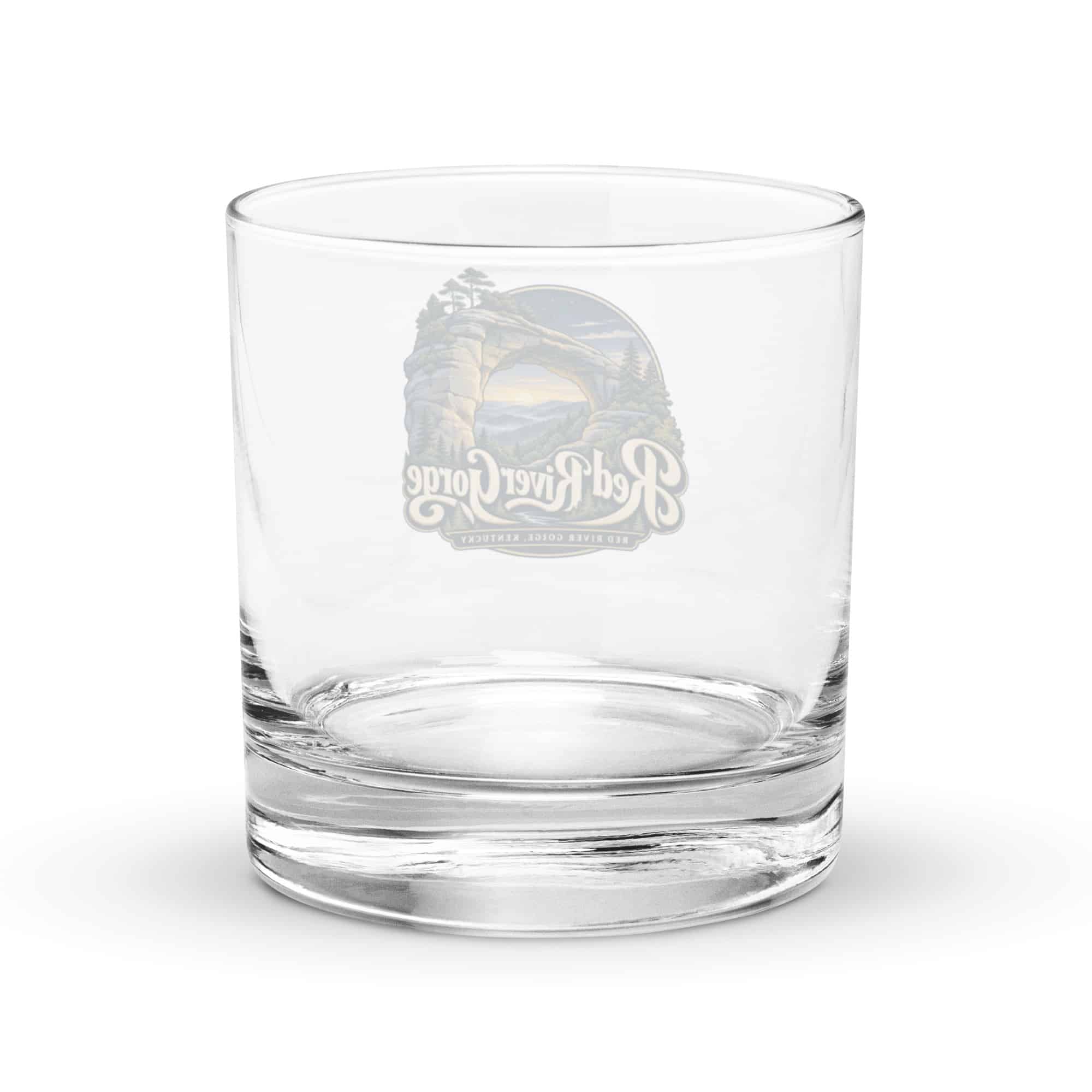 Red River Gorge Rocks Glass: Red River Gorge Destination Seal, Woodland Scenic Lettering