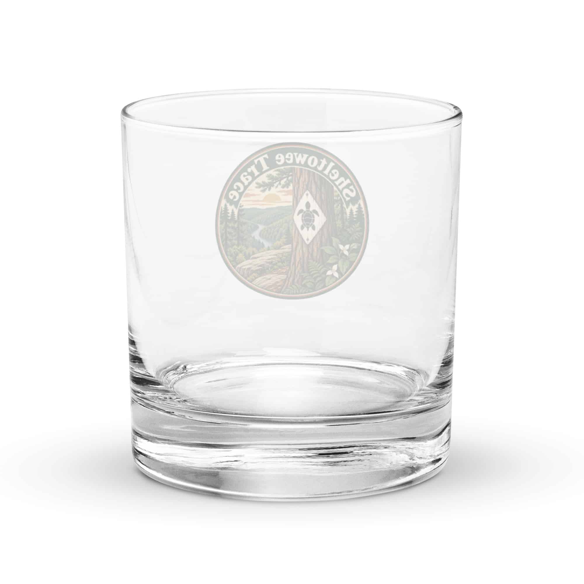 Sheltowee Trace Rocks Glass: Sheltowee Trace, Vintage Round Badge