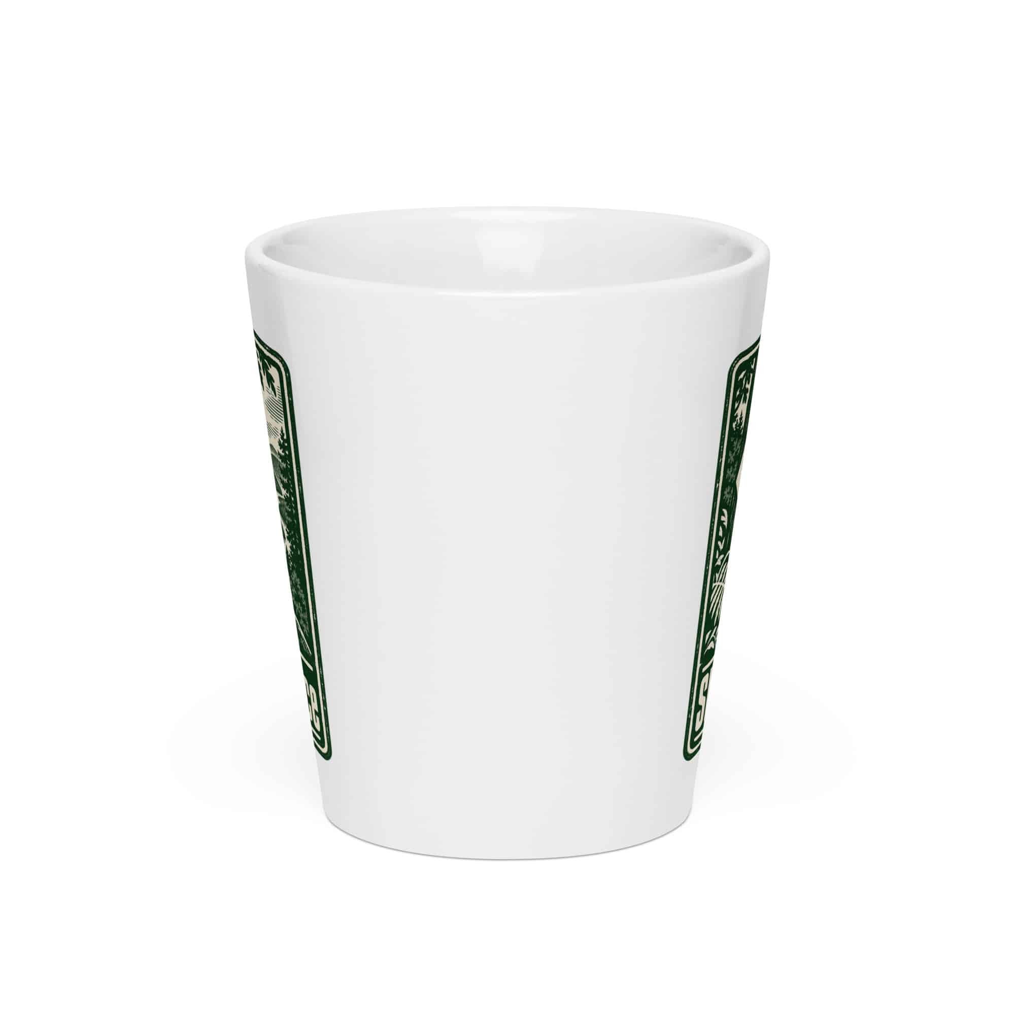Sheltowee Trace Latte Mug: Sheltowee Trace, Forest Ink Stamp
