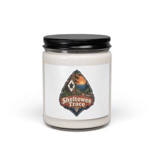 Sheltowee Trace Soy Wax Candle: Sheltowee Trace, Scenic Shield Badge - 9oz - Main