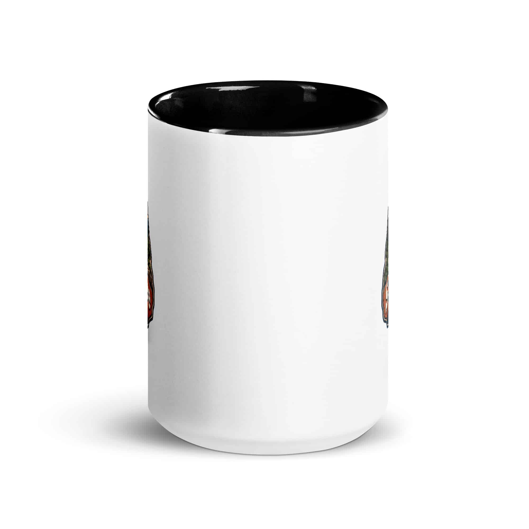 Sheltowee Trace Color Inside Coffee Mug: Sheltowee Trace, Scenic Shield Badge