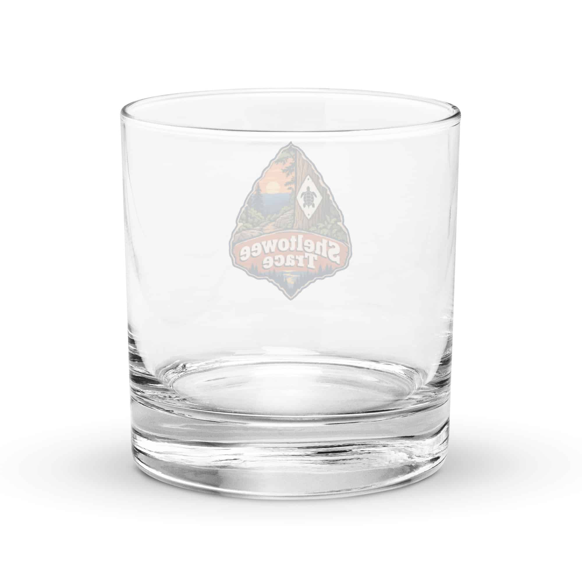 Sheltowee Trace Rocks Glass: Sheltowee Trace, Scenic Shield Badge