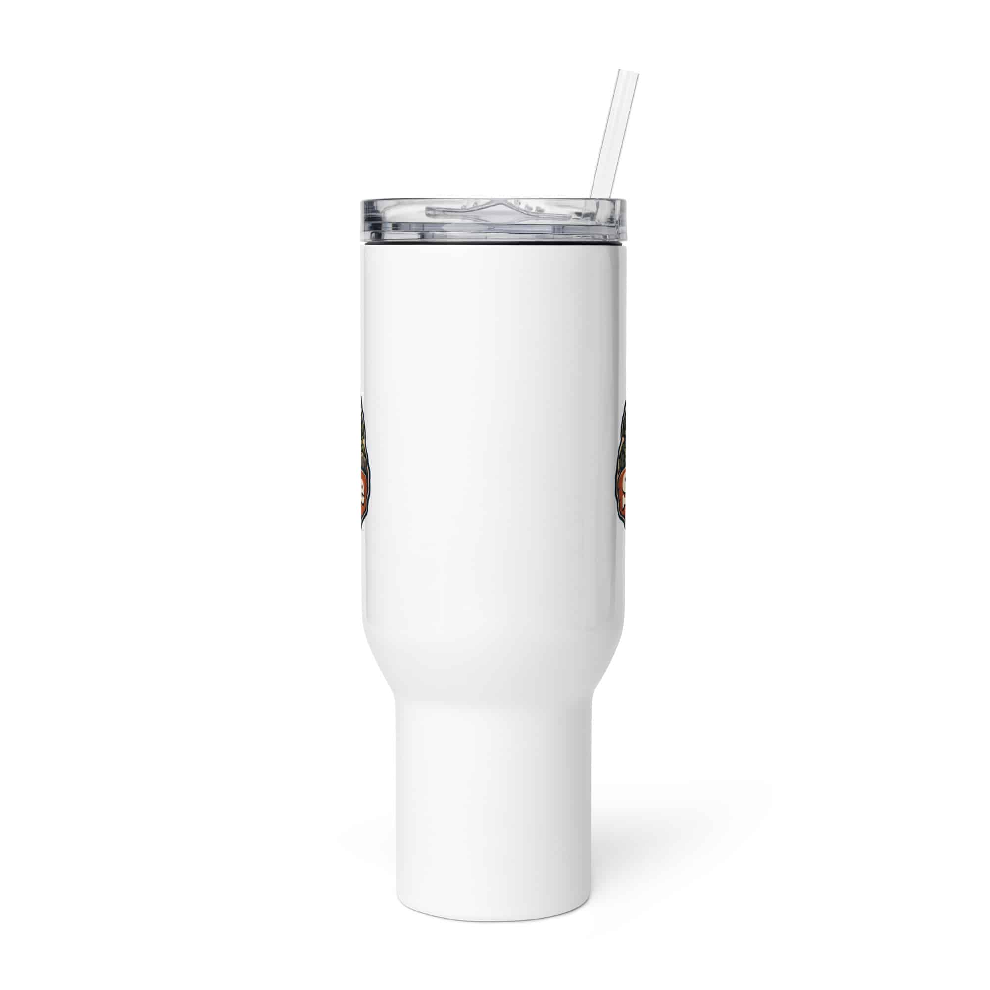 Sheltowee Trace Travel Mug: Sheltowee Trace, Scenic Shield Badge