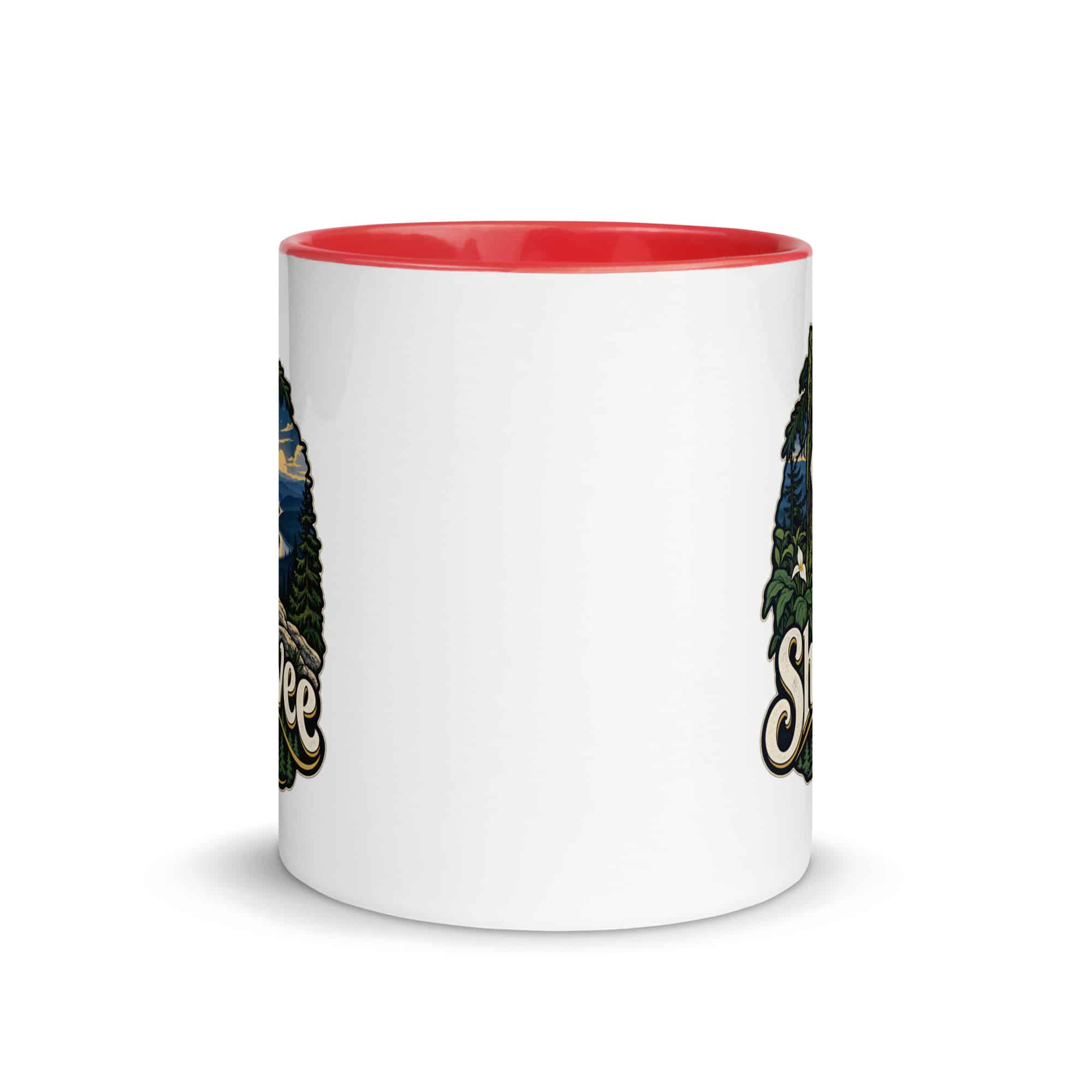 Sheltowee Trace Color Inside Coffee Mug: Sheltowee Trace, Woodland Scenic Lettering
