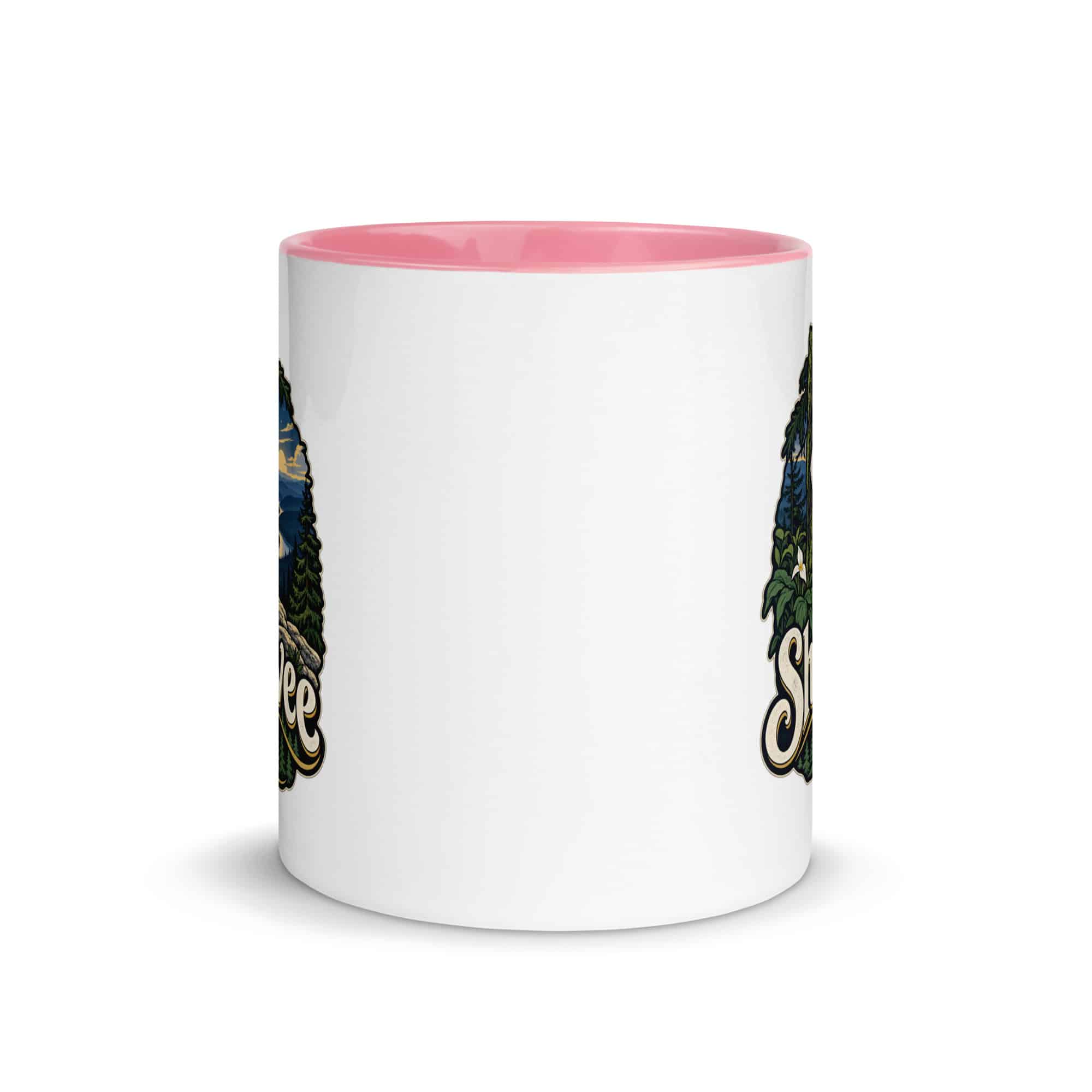 Sheltowee Trace Color Inside Coffee Mug: Sheltowee Trace, Woodland Scenic Lettering