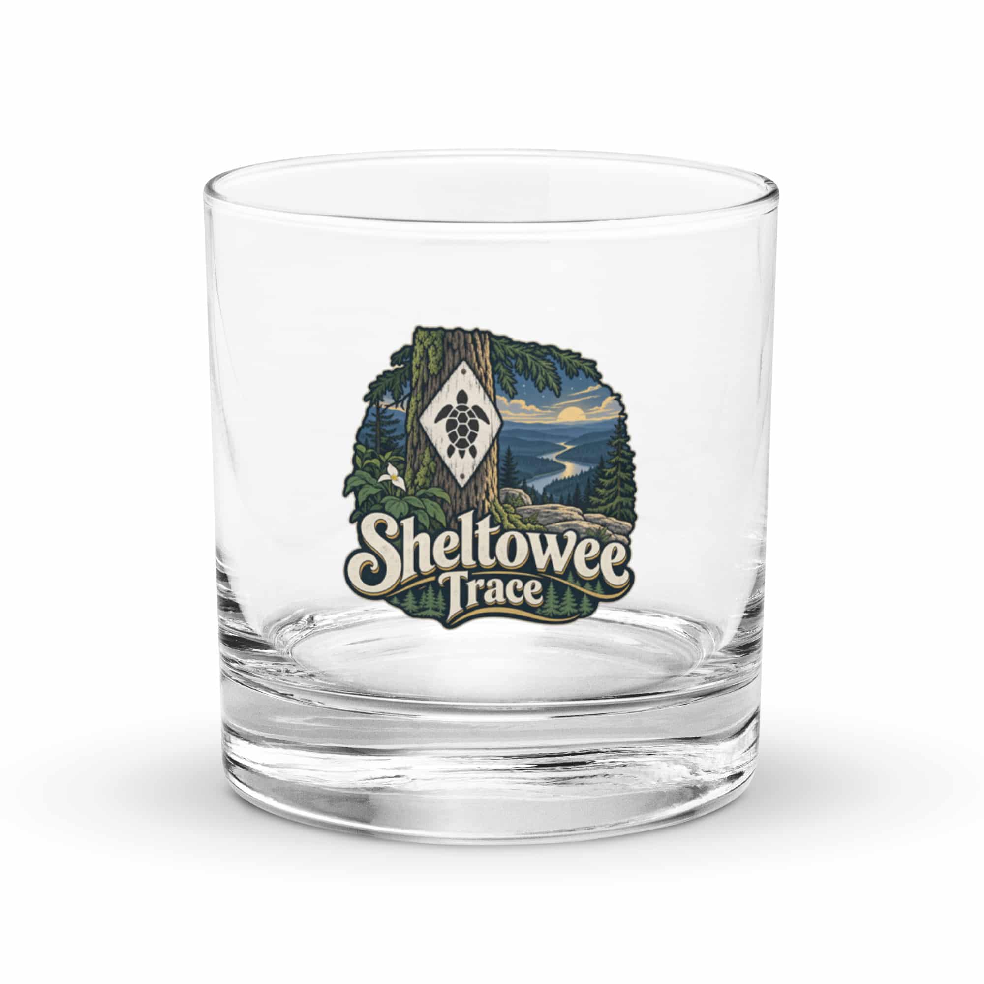 Sheltowee Trace Rocks Glass: Sheltowee Trace, Woodland Scenic Lettering