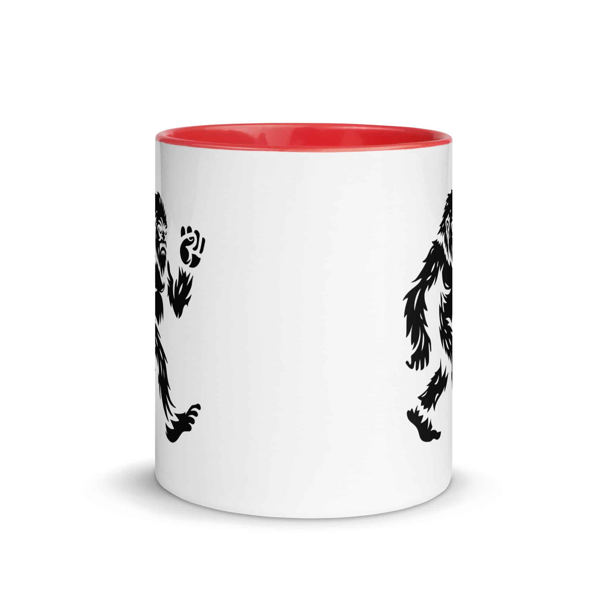 Black Bigfoot by Chase Patrick Myers Color Inside Mug