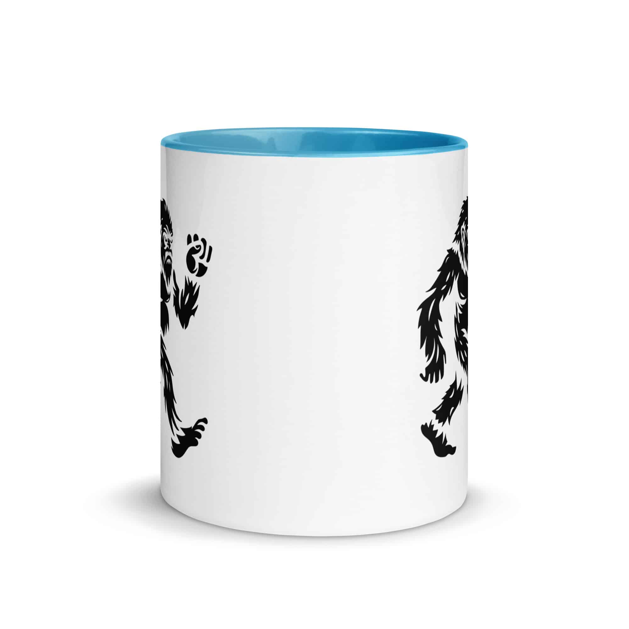 Black Bigfoot by Chase Patrick Myers Color Inside Mug