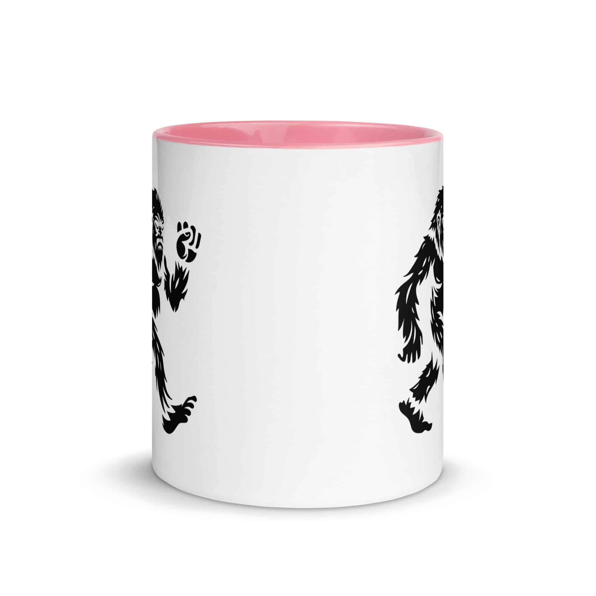 Black Bigfoot by Chase Patrick Myers Color Inside Mug
