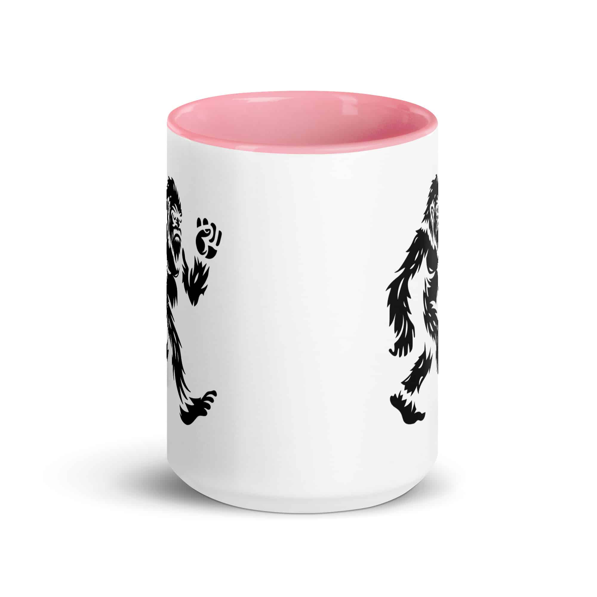 Black Bigfoot by Chase Patrick Myers Color Inside Mug