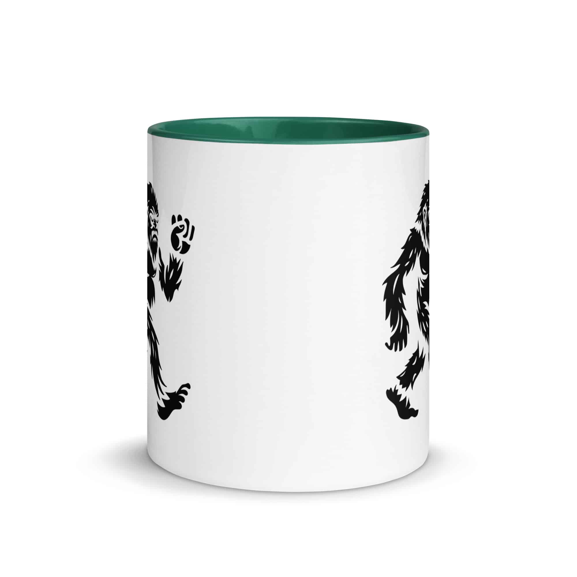Black Bigfoot by Chase Patrick Myers Color Inside Mug