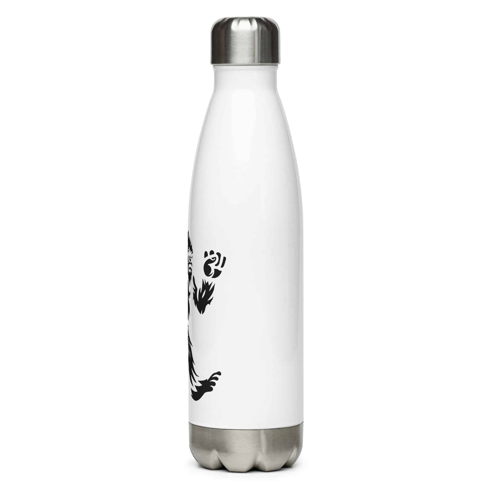 Black Bigfoot by Chase Patrick Myers Water Bottle