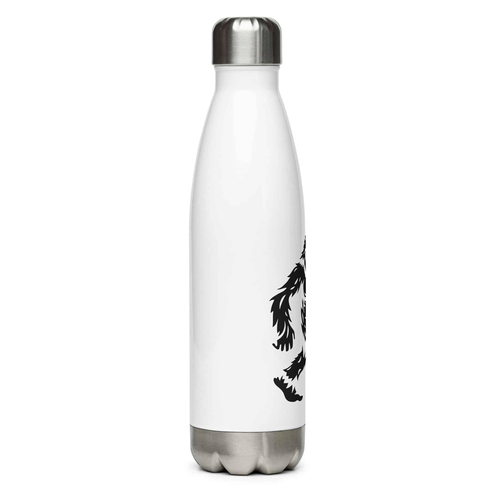 Black Bigfoot by Chase Patrick Myers Water Bottle