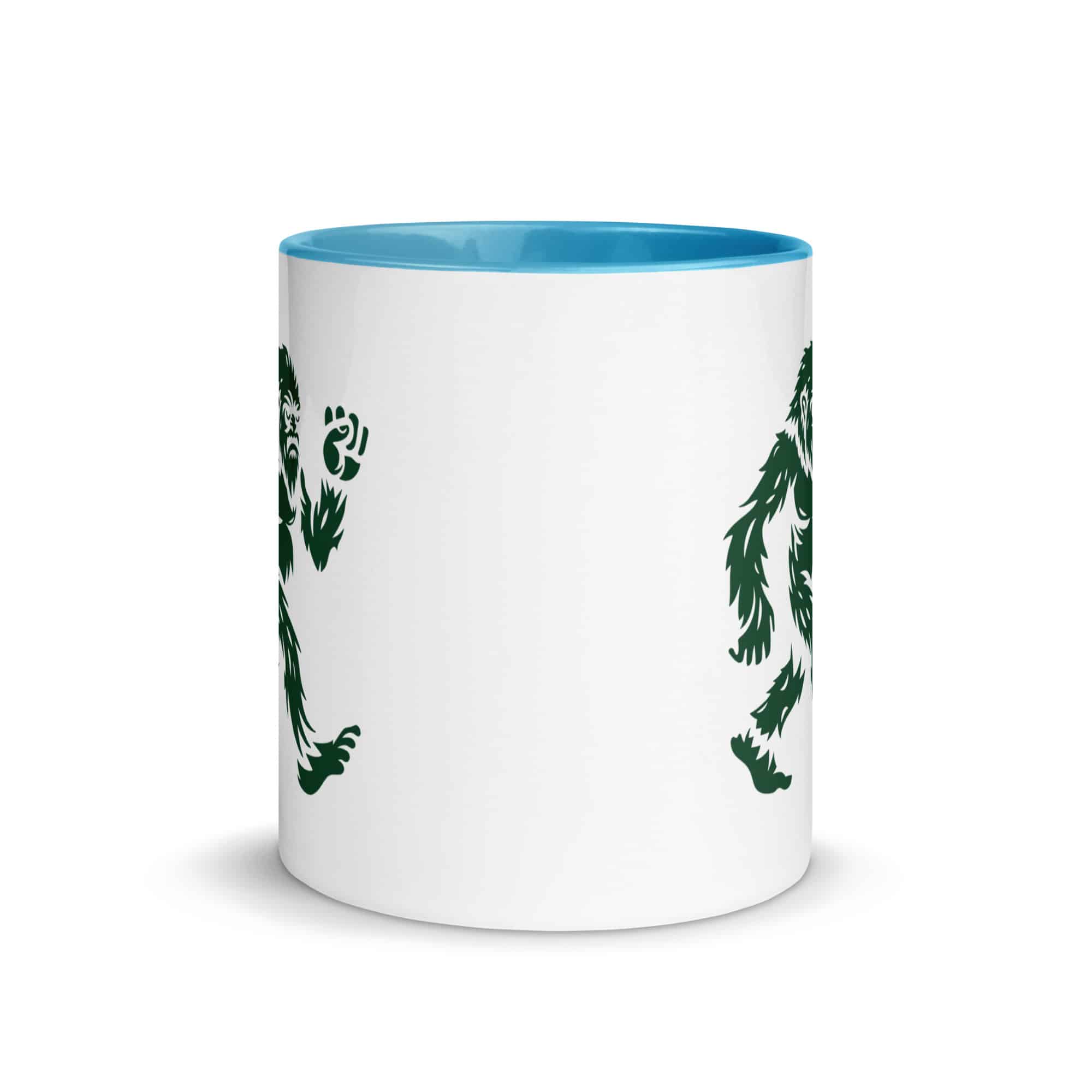 Forest Green Bigfoot by Chase Patrick Myers Color Inside Mug