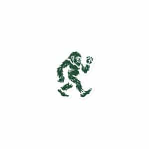 Chase Bigfoot Forest Green Die-Cut Magnet - 3″×3″ - Main