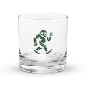 Chase Bigfoot Forest Green Rocks Glass - 10.5 oz - Main