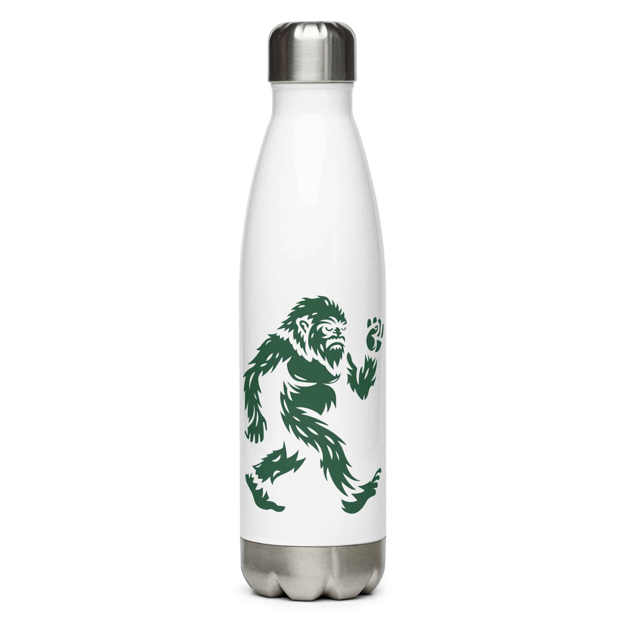 Forest Green Bigfoot by Chase Patrick Myers Water Bottle
