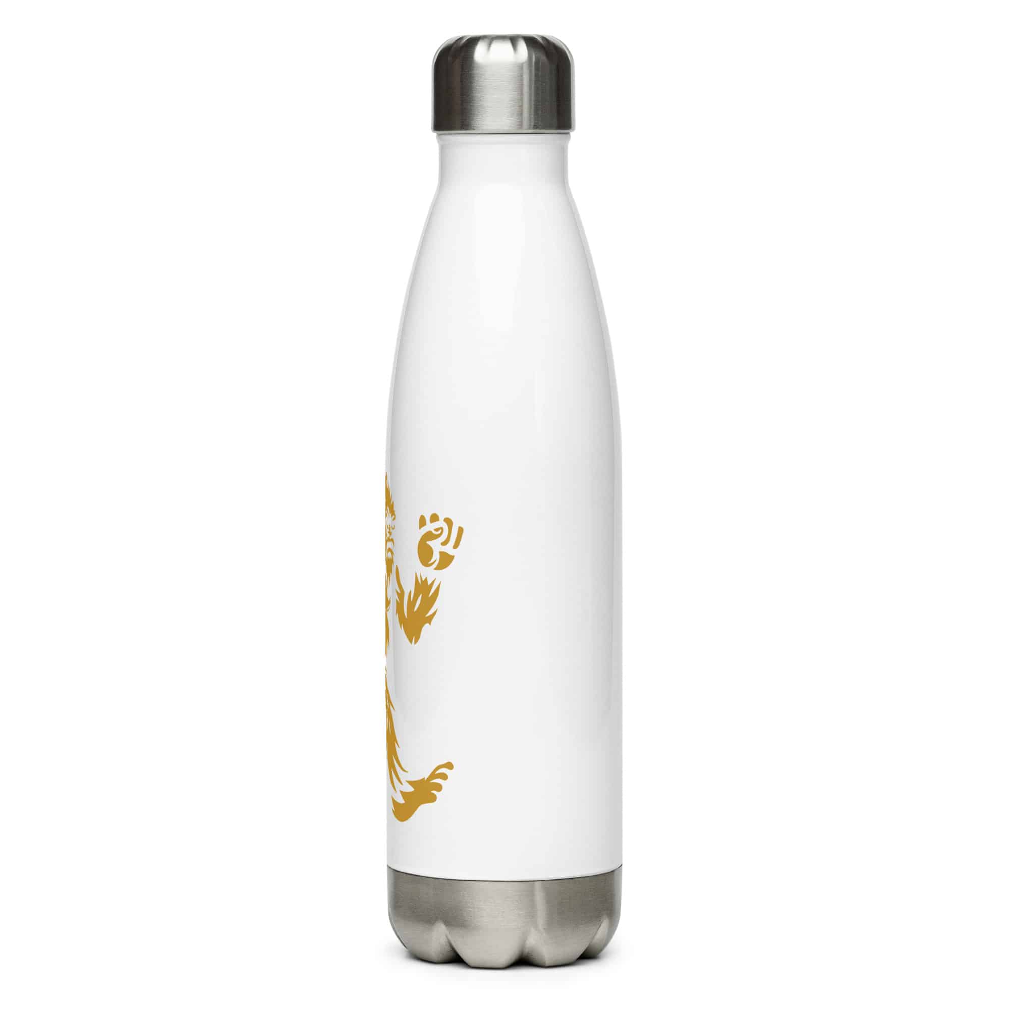 Gold Bigfoot by Chase Patrick Myers Water Bottle