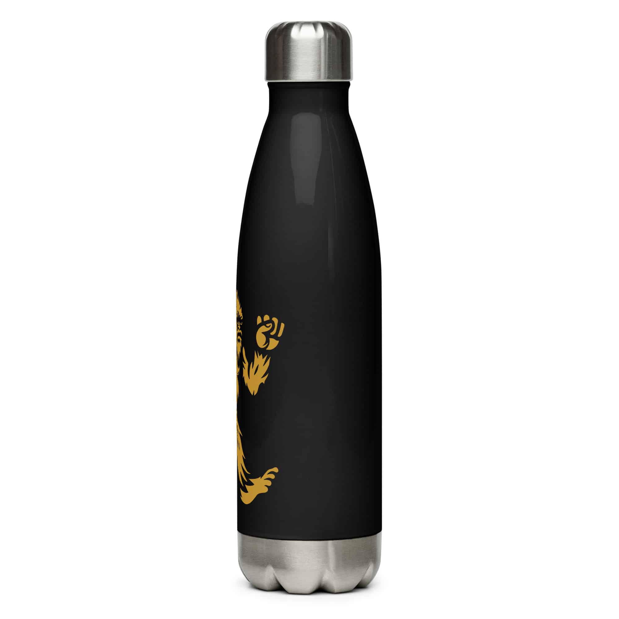 Gold Bigfoot by Chase Patrick Myers Water Bottle