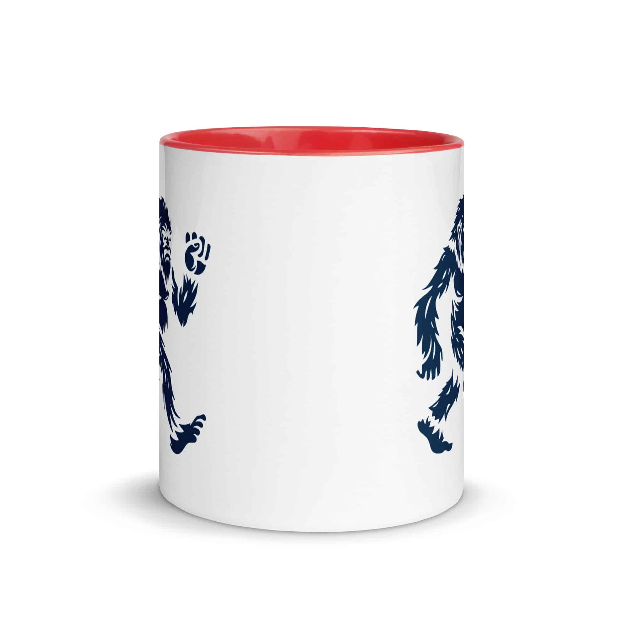 Navy Bigfoot by Chase Patrick Myers Color Inside Mug