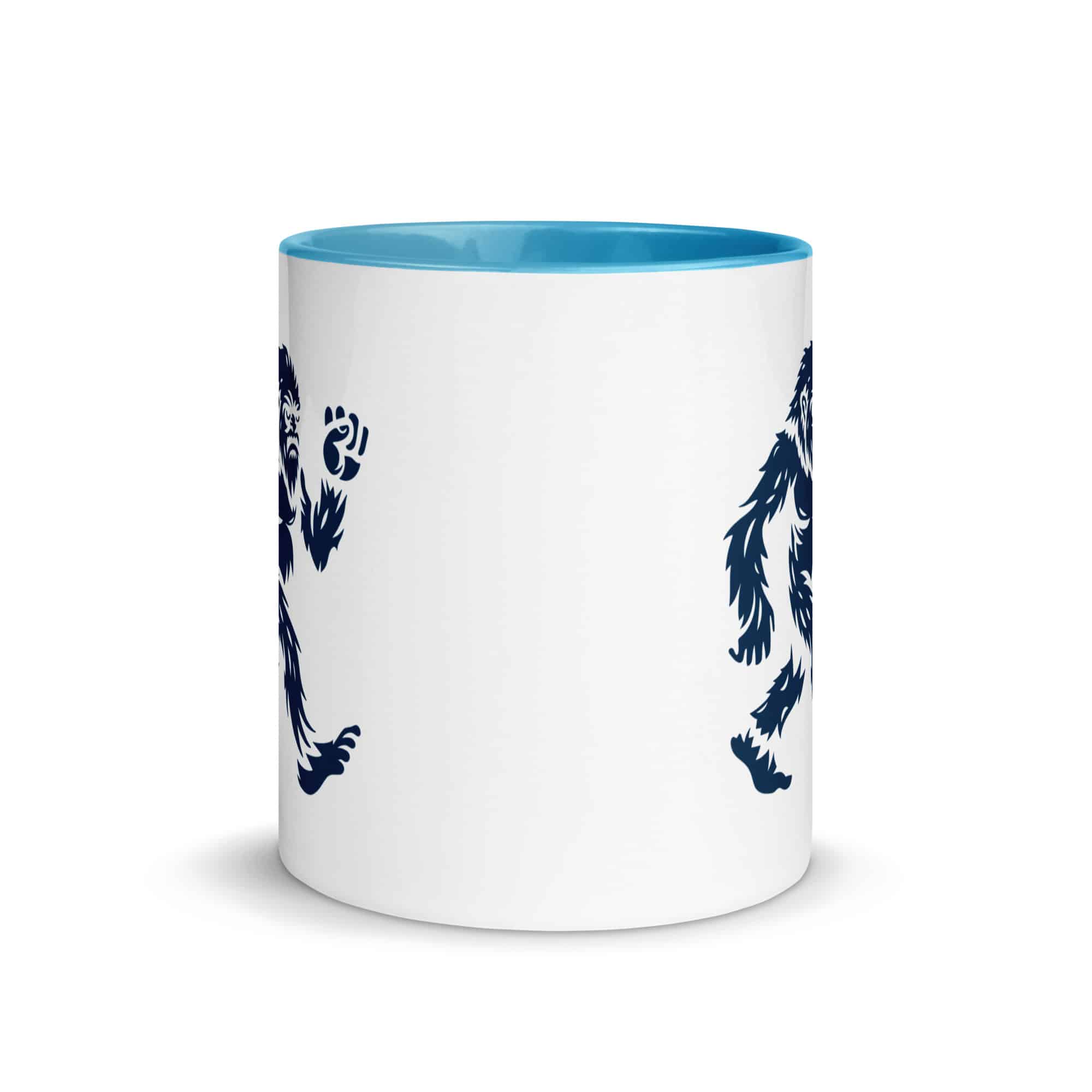 Navy Bigfoot by Chase Patrick Myers Color Inside Mug
