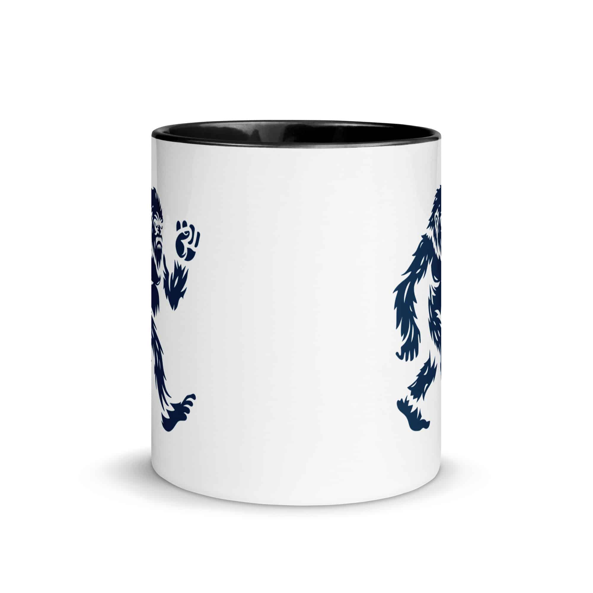 Navy Bigfoot by Chase Patrick Myers Color Inside Mug