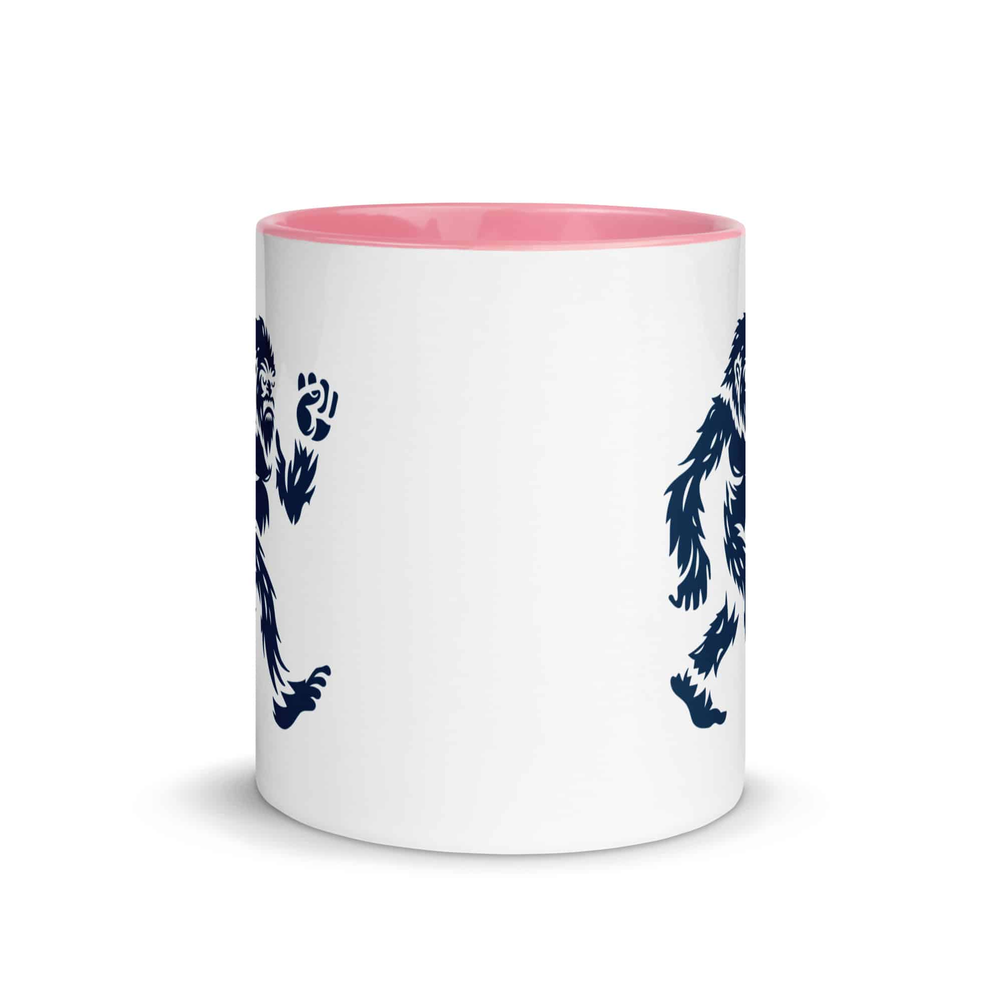 Navy Bigfoot by Chase Patrick Myers Color Inside Mug