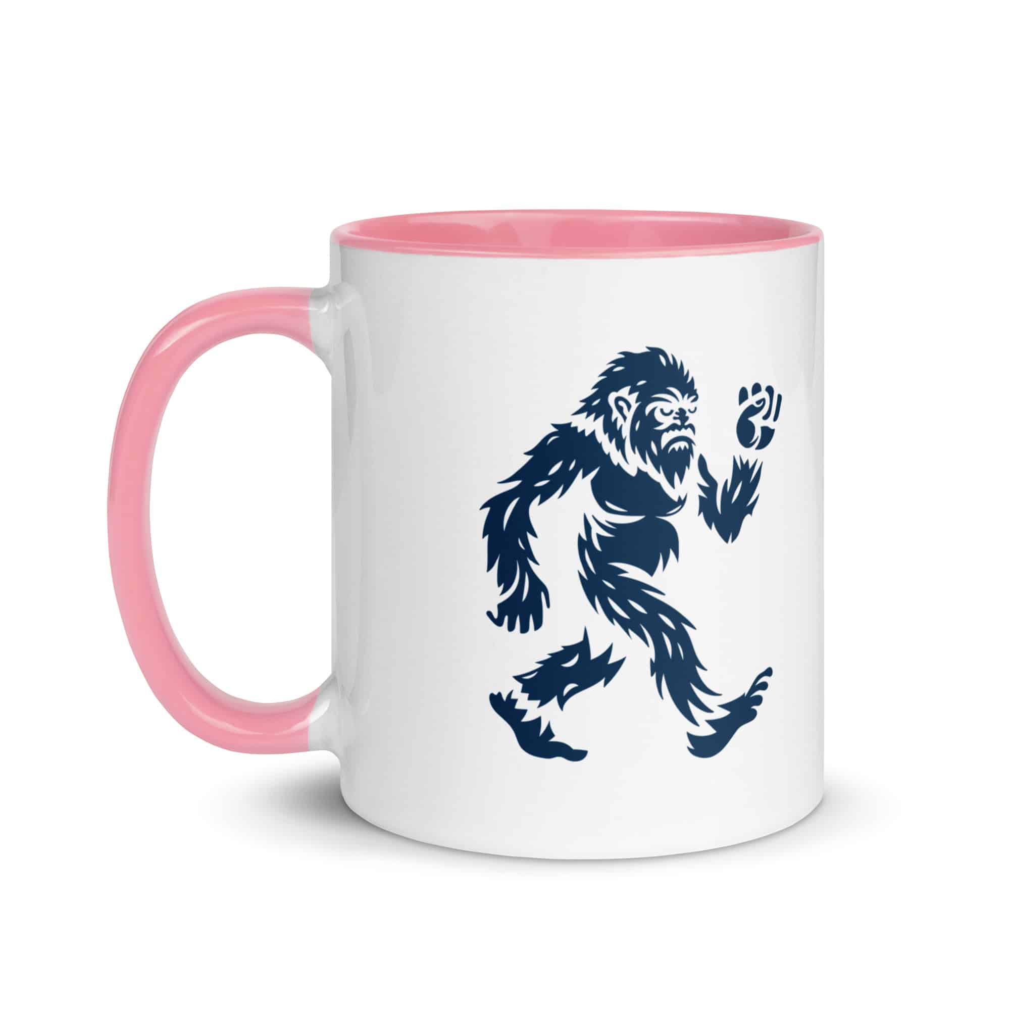Navy Bigfoot by Chase Patrick Myers Color Inside Mug
