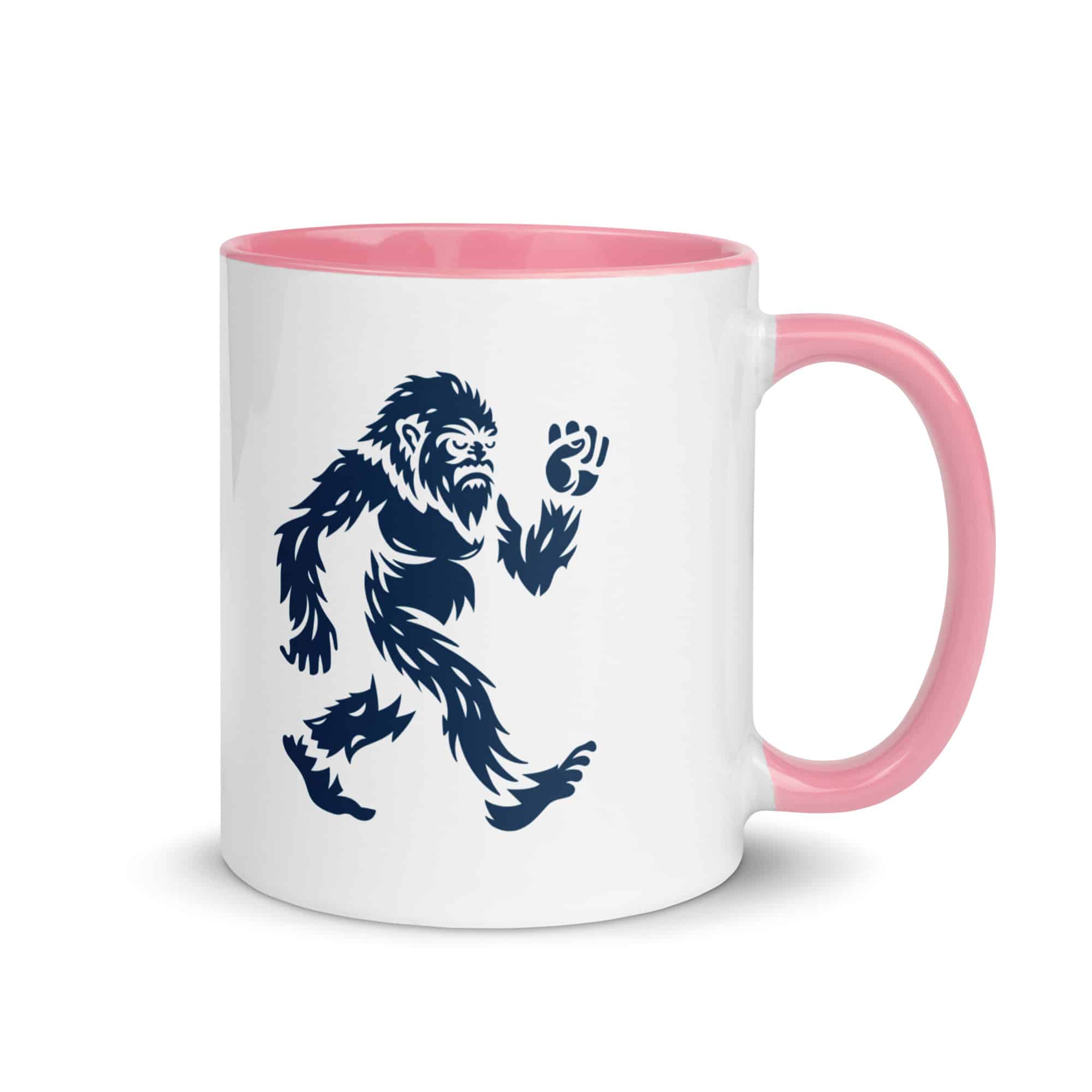 Navy Bigfoot by Chase Patrick Myers Color Inside Mug