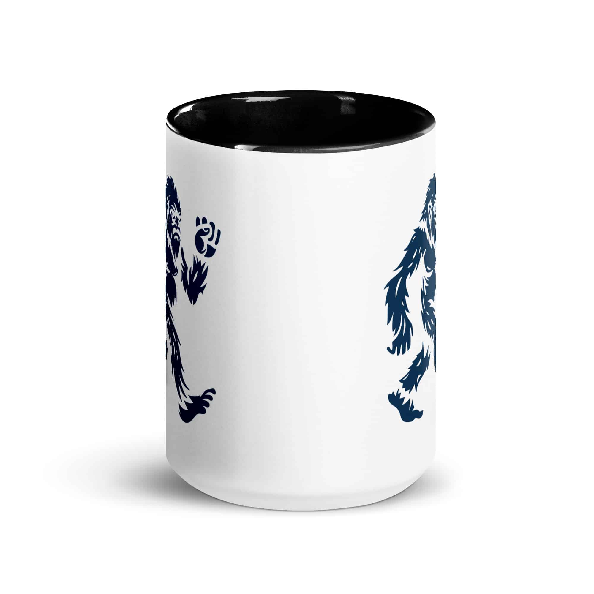 Navy Bigfoot by Chase Patrick Myers Color Inside Mug