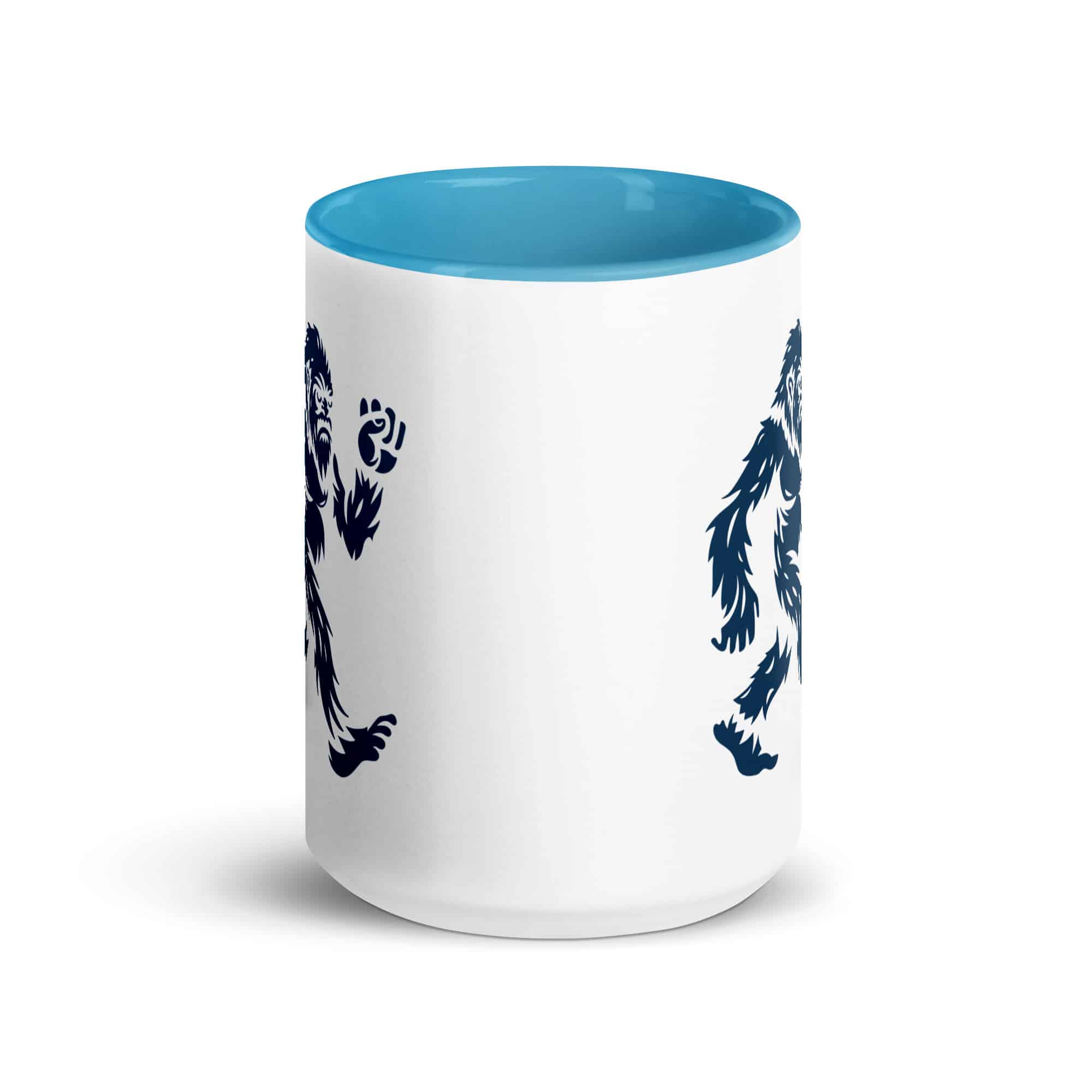 Navy Bigfoot by Chase Patrick Myers Color Inside Mug